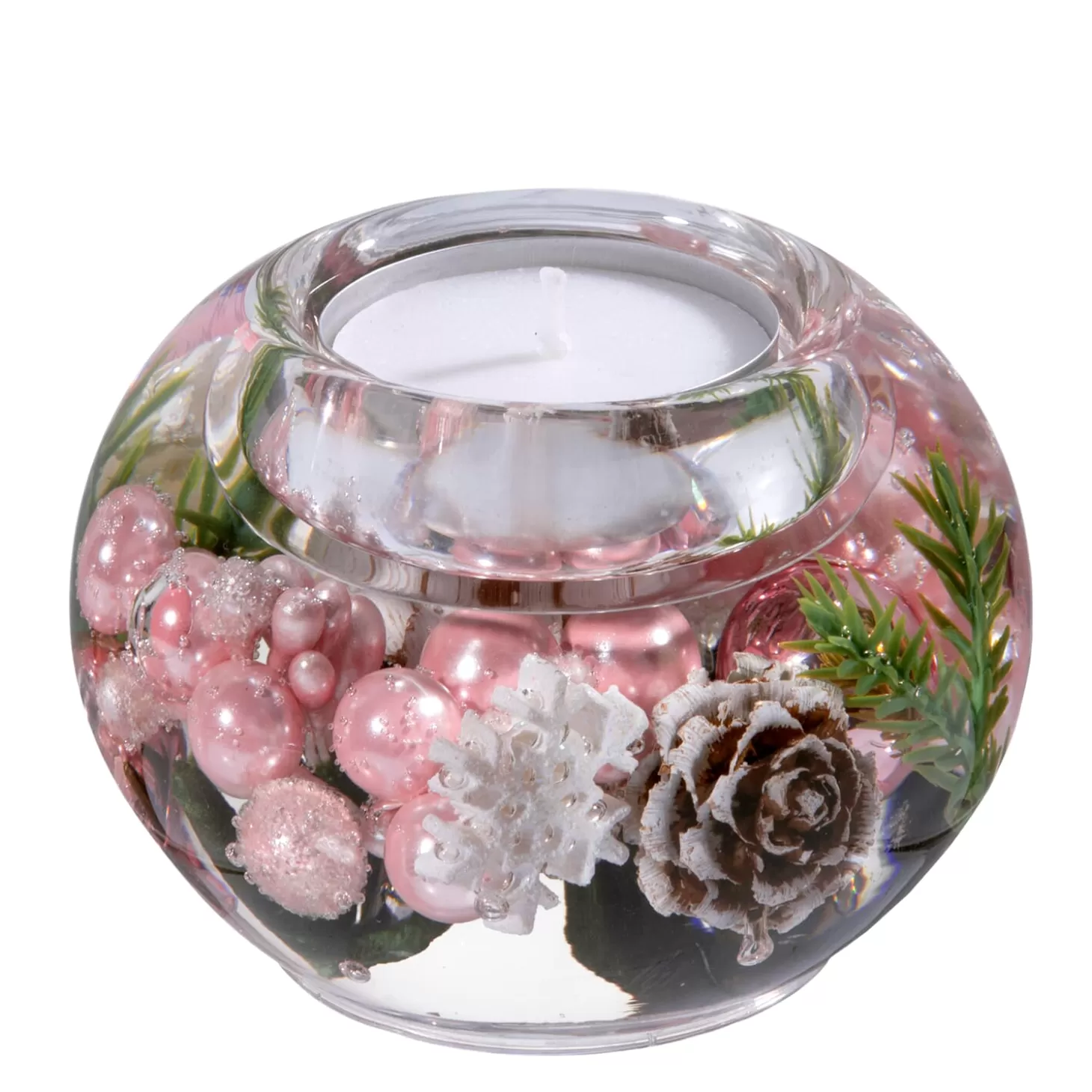 * Candle- & Tealight Holders>Dreamlight "Frozen Nature" - Candle Holder Mercur Smart