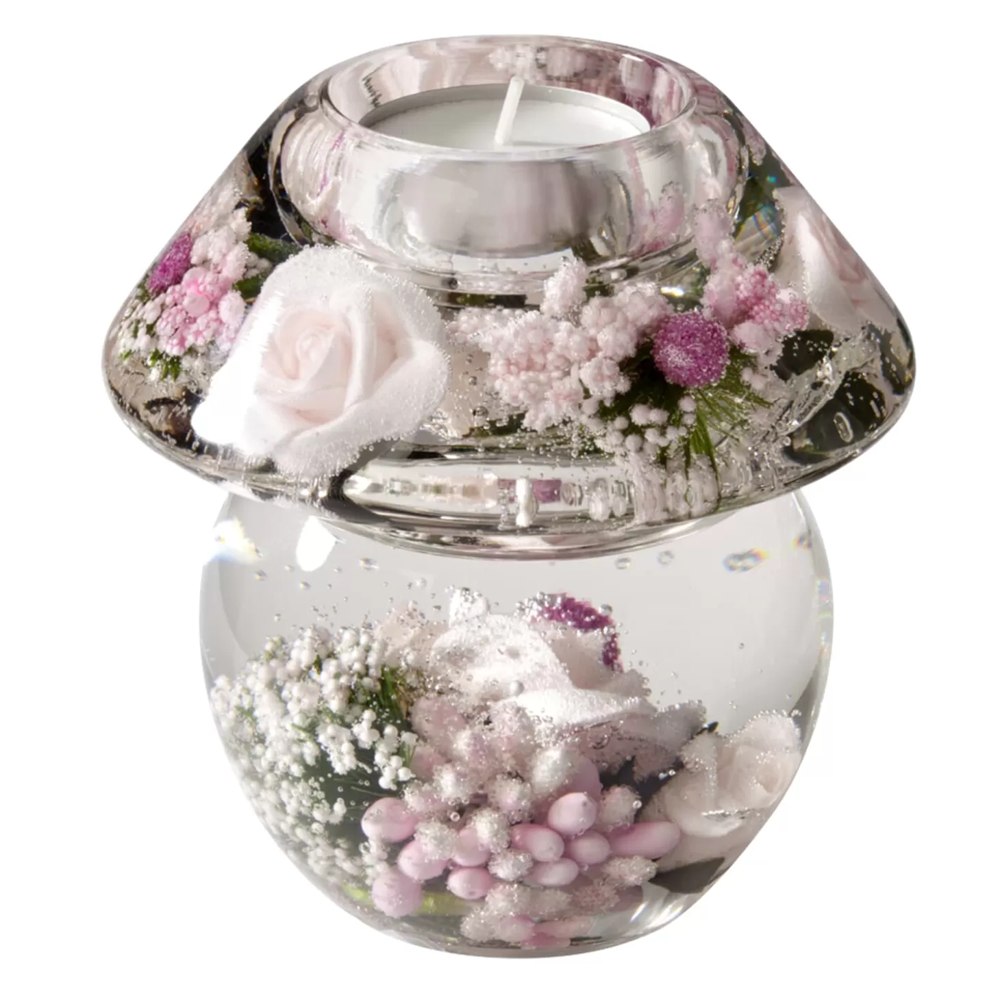 * Candle- & Tealight Holders>Dreamlight "Little Rose" - Candle Holder Noblesse Smart