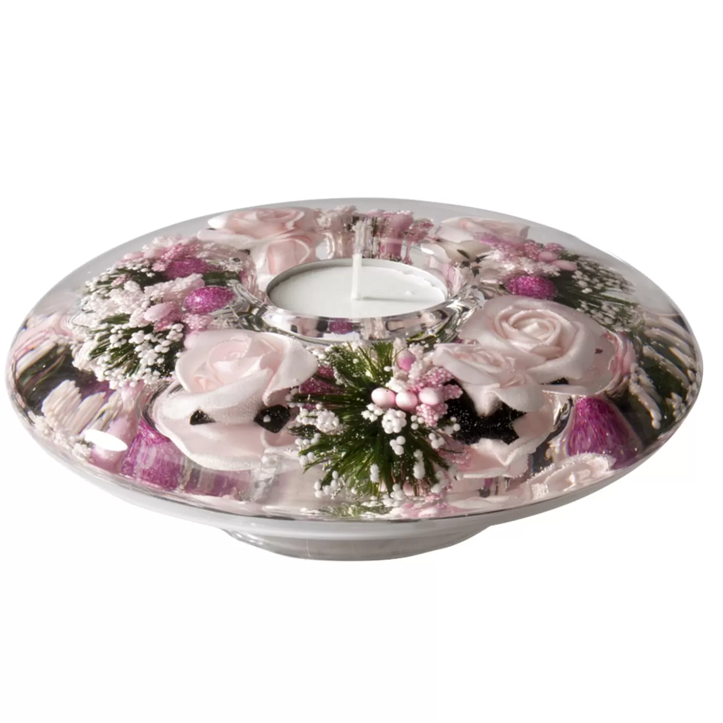 * Candle- & Tealight Holders>Dreamlight "Little Rose" - Candle Holder Ufo Classic