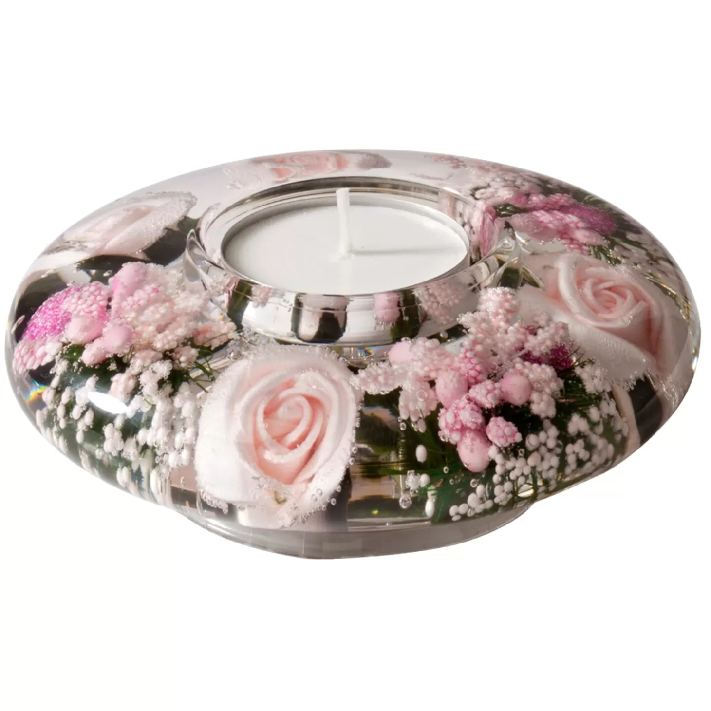 * Candle- & Tealight Holders>Dreamlight "Little Rose" - Candle Holder Ufo Mini