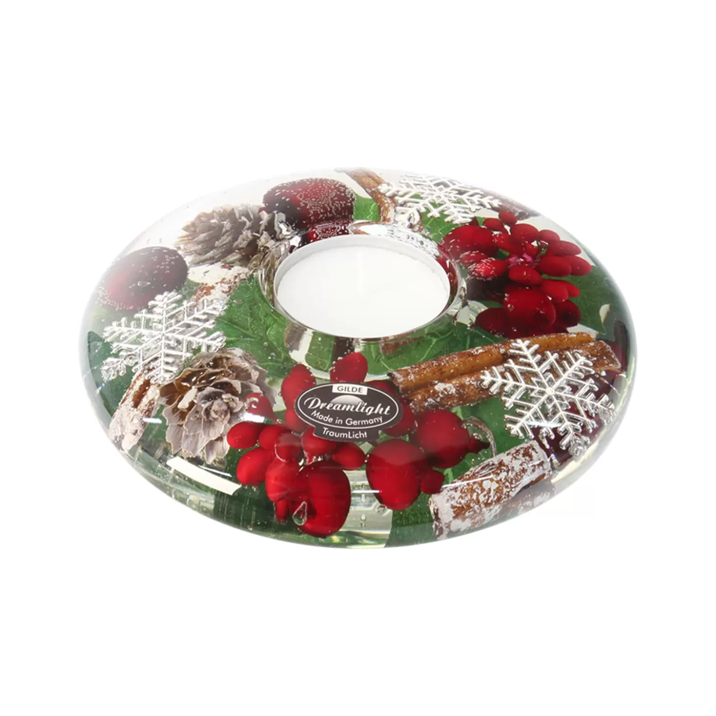 * Candle- & Tealight Holders>Dreamlight "Noel" - Candle Holder Ufo Medium