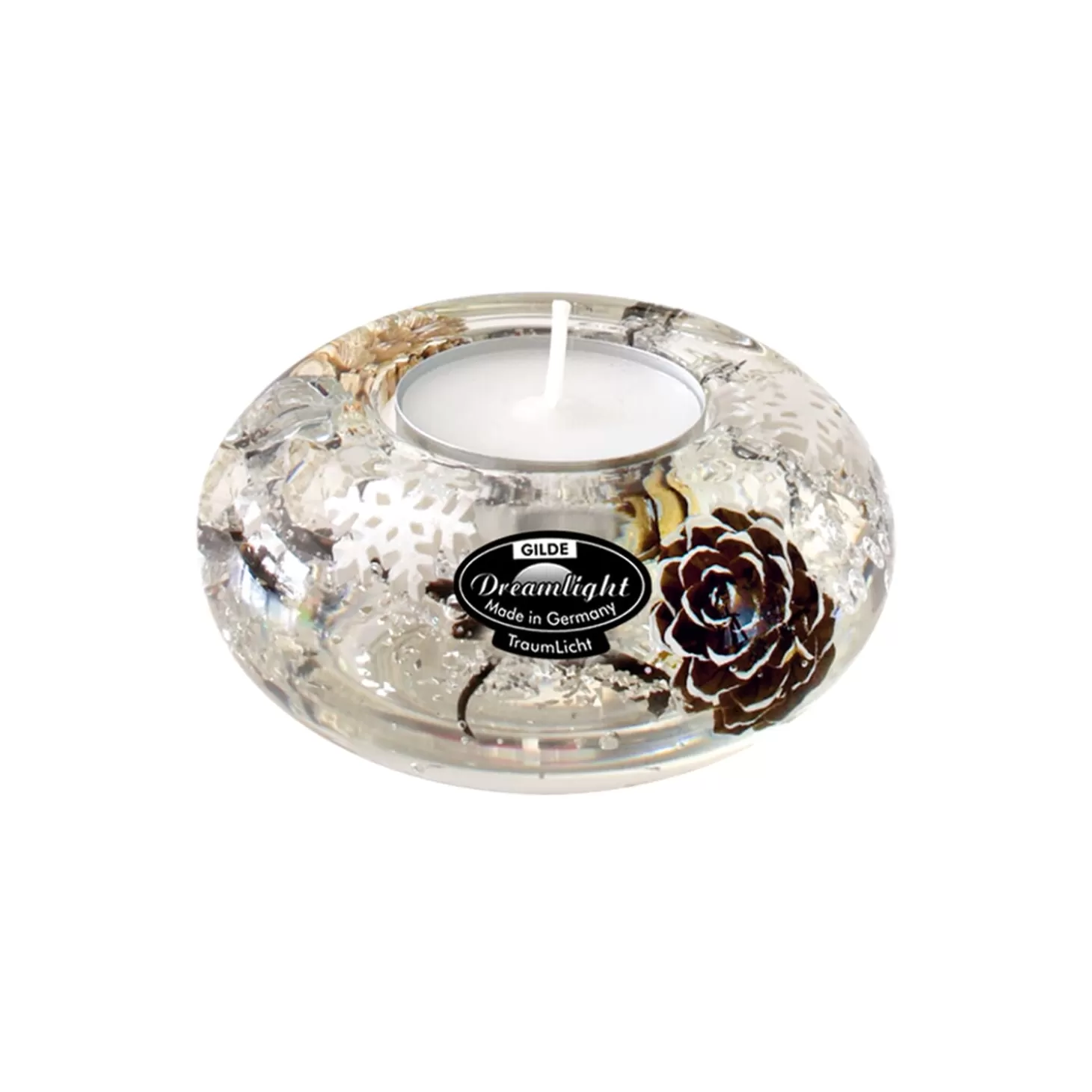 * Candle- & Tealight Holders>Dreamlight "Winter Story" - Candle Holder Ufo Smart