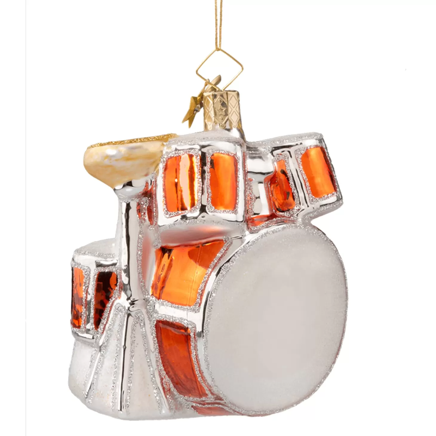 Poesie in Glas Glass Tree Decorations>Drums