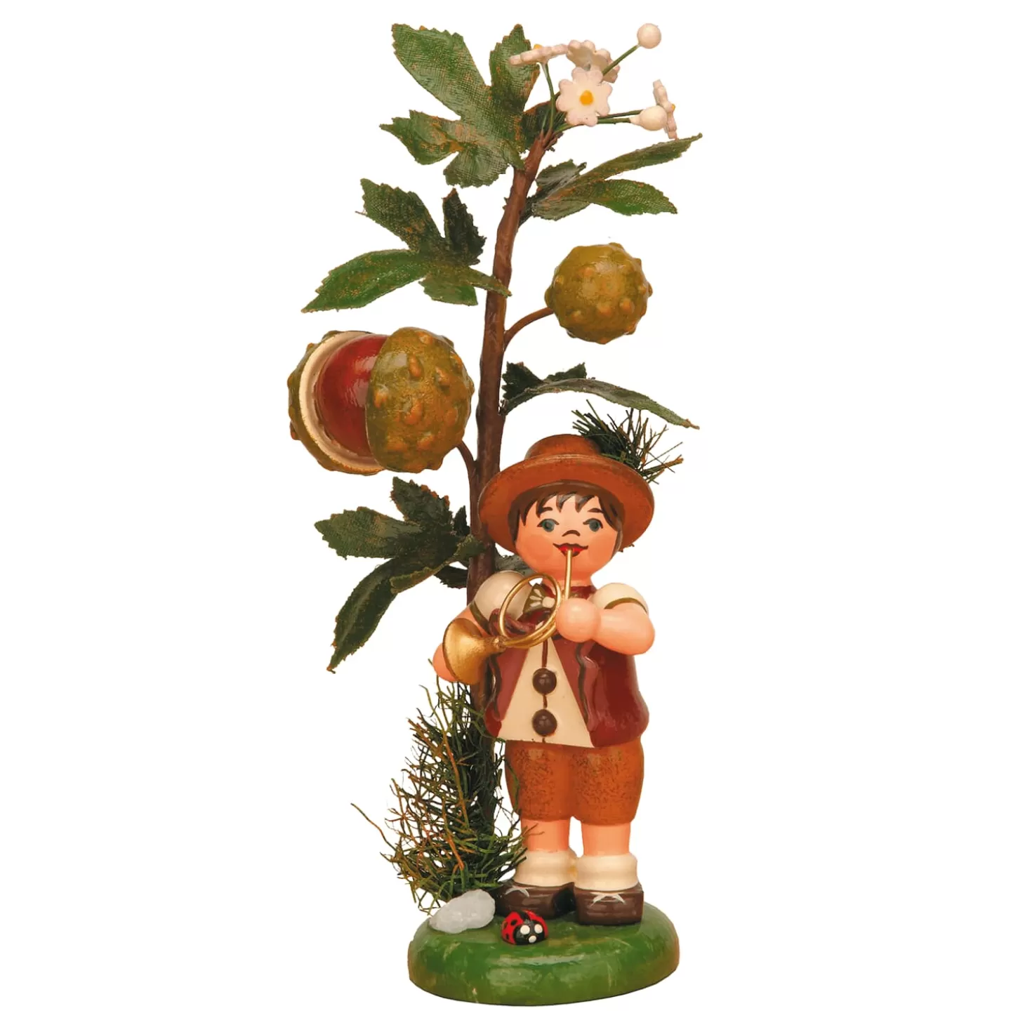 Hubrig Volkskunst Hubrig Miniatures>Fall Children Chestnut