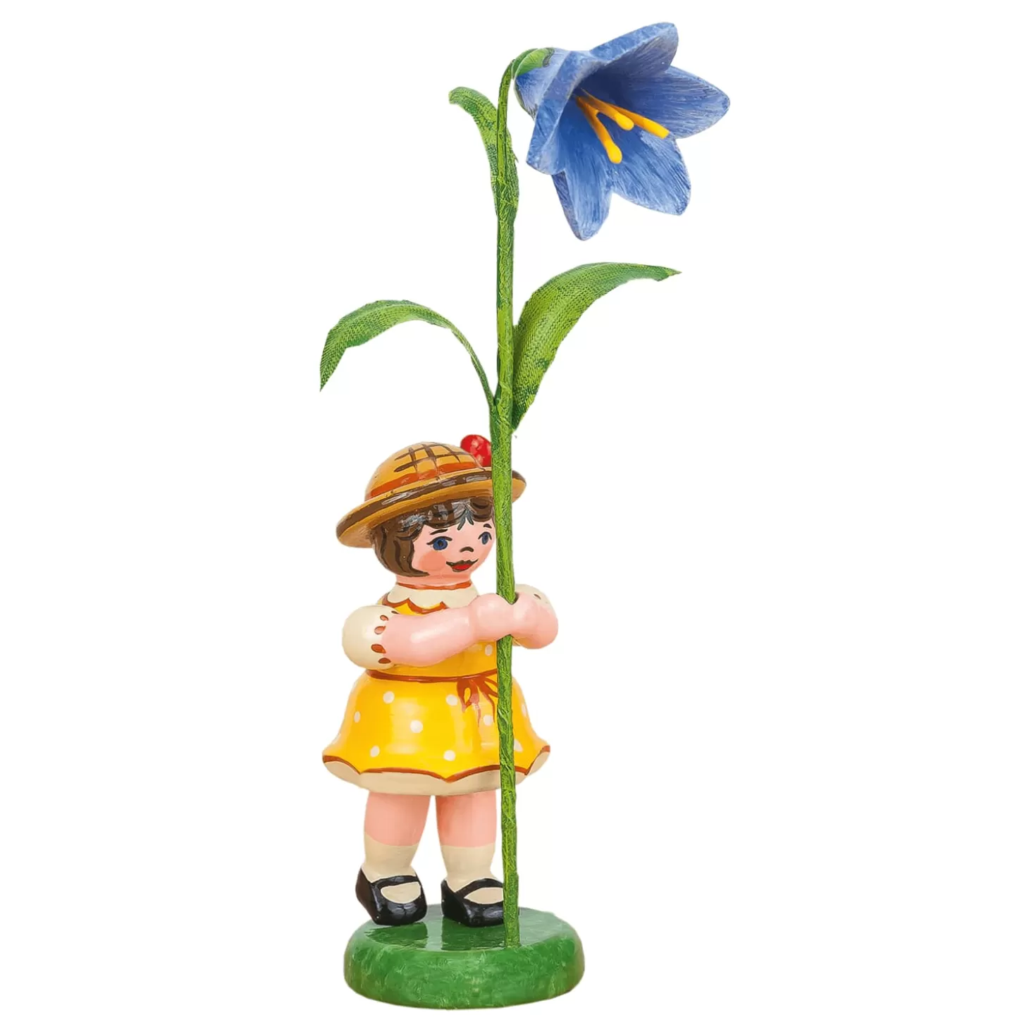 Hubrig Volkskunst Hubrig Miniatures>Flower Children Bluebell