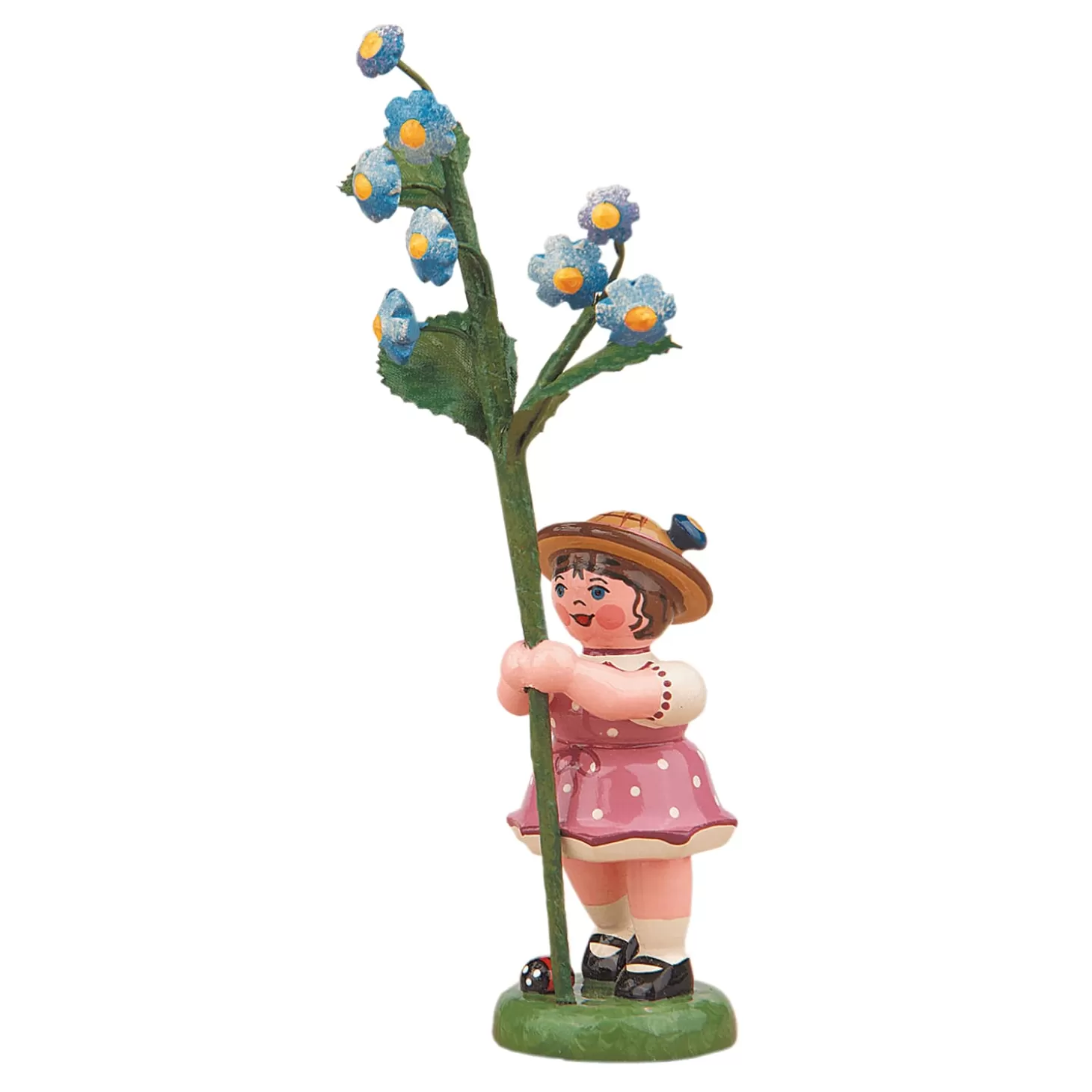 Hubrig Volkskunst Hubrig Miniatures>Flower Children Forget-Me-Not