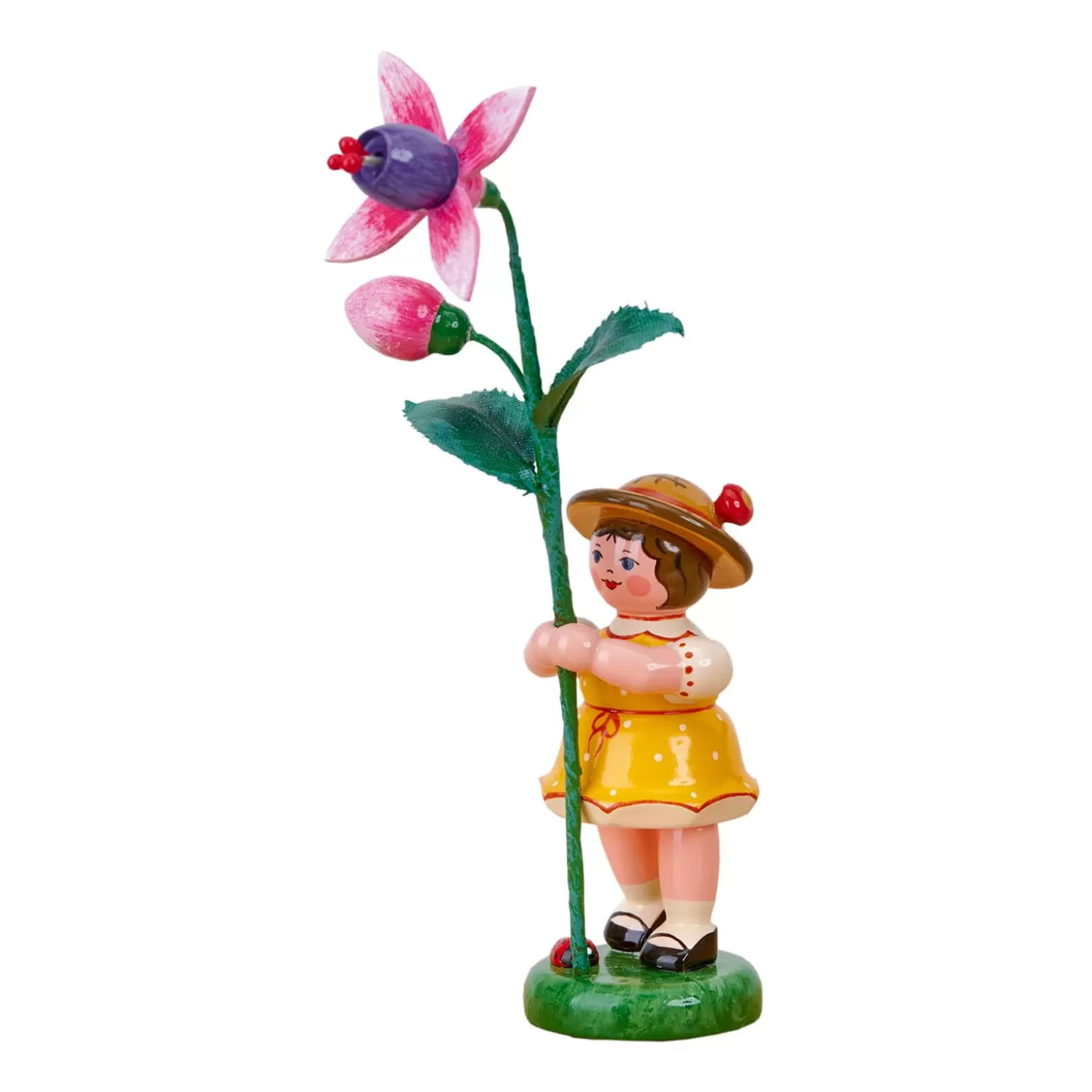 Hubrig Volkskunst Hubrig Miniatures>Flower Children Fuchsia