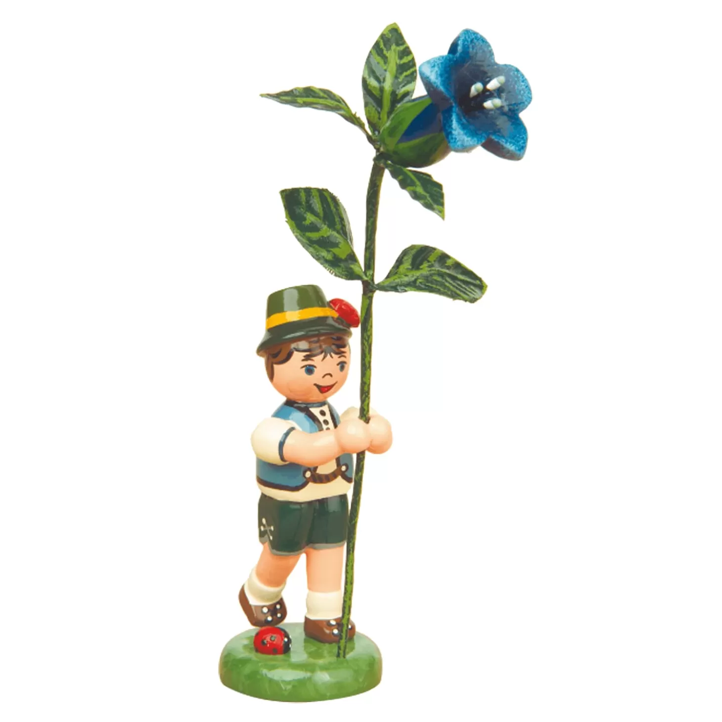 Hubrig Volkskunst Hubrig Miniatures>Flower Children Gentian