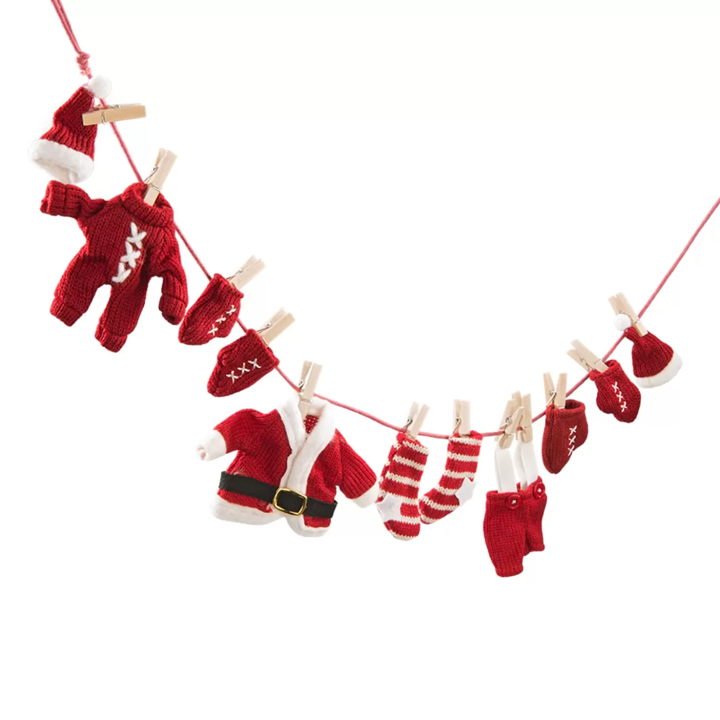 * Hanging Decorations>Garland "Santas Laundry Line"