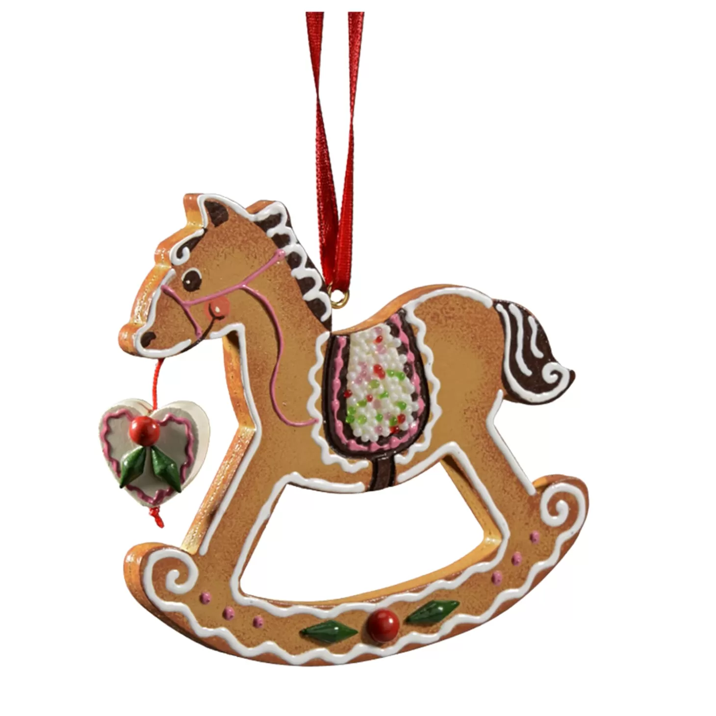 * Wood Tree Decorations>Gingerbread Horse