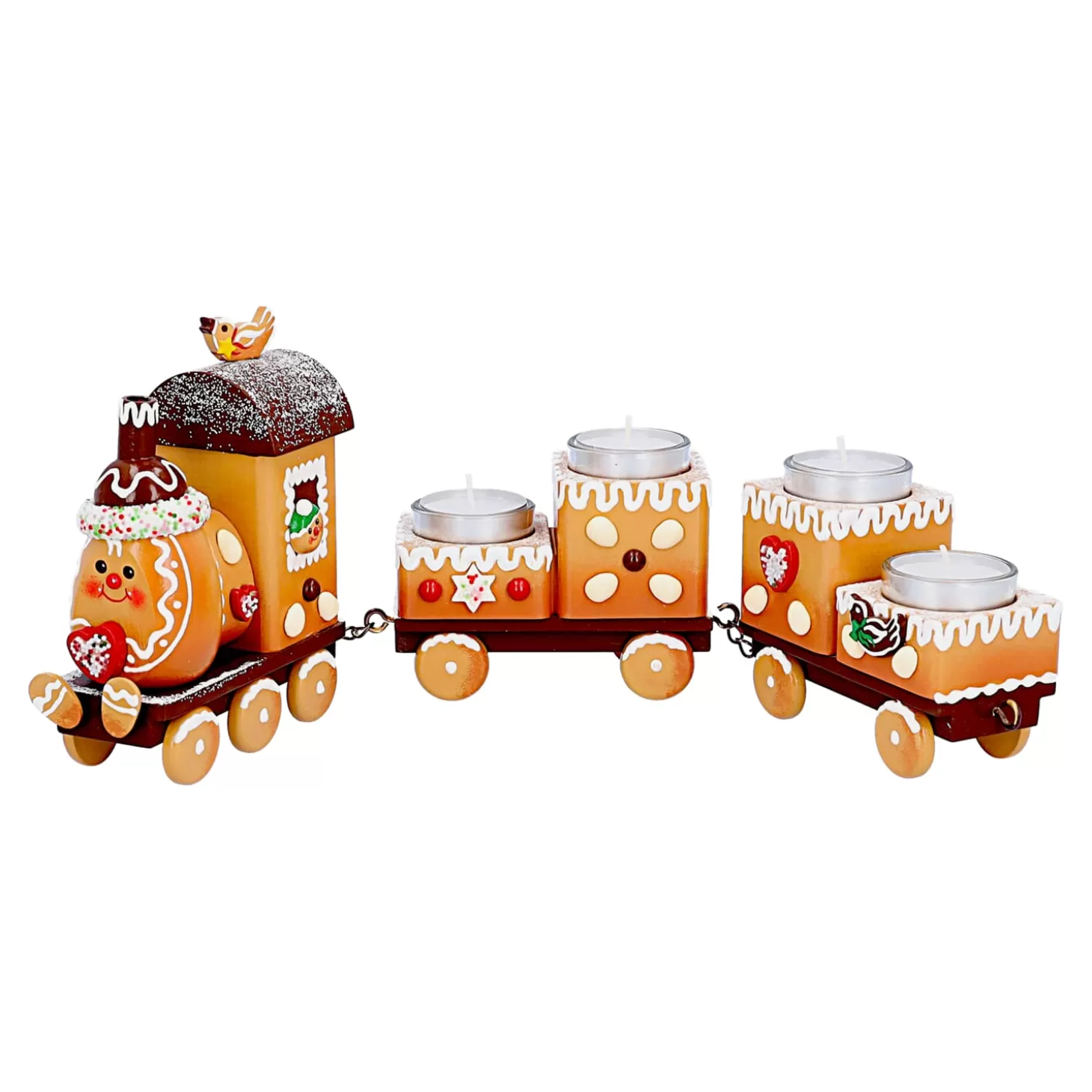 * Incense Smokers>Gingerbread Incense Smoker Train "Wonderful Advent Season"