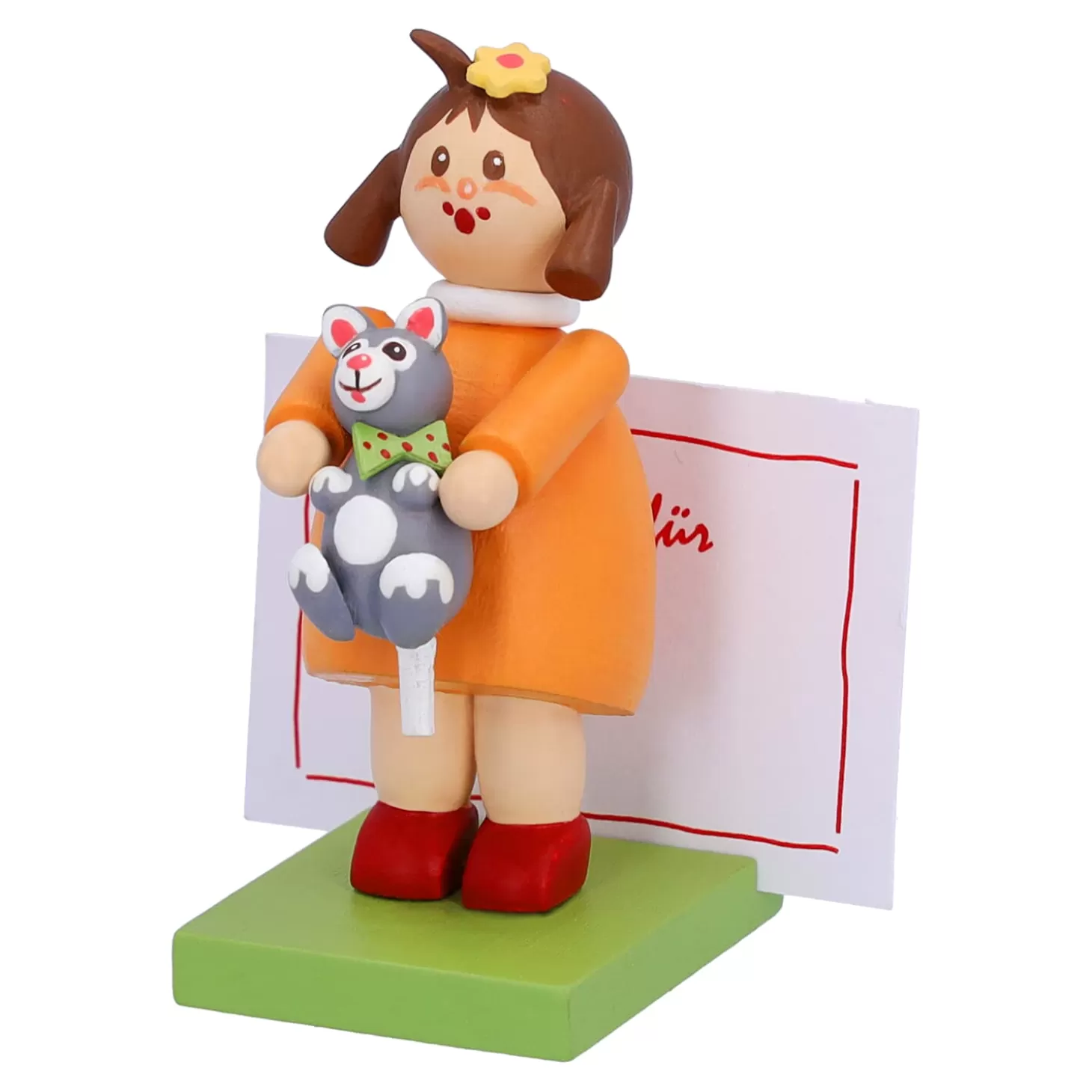 * Kathe's Original Figurines>Girl With Cat