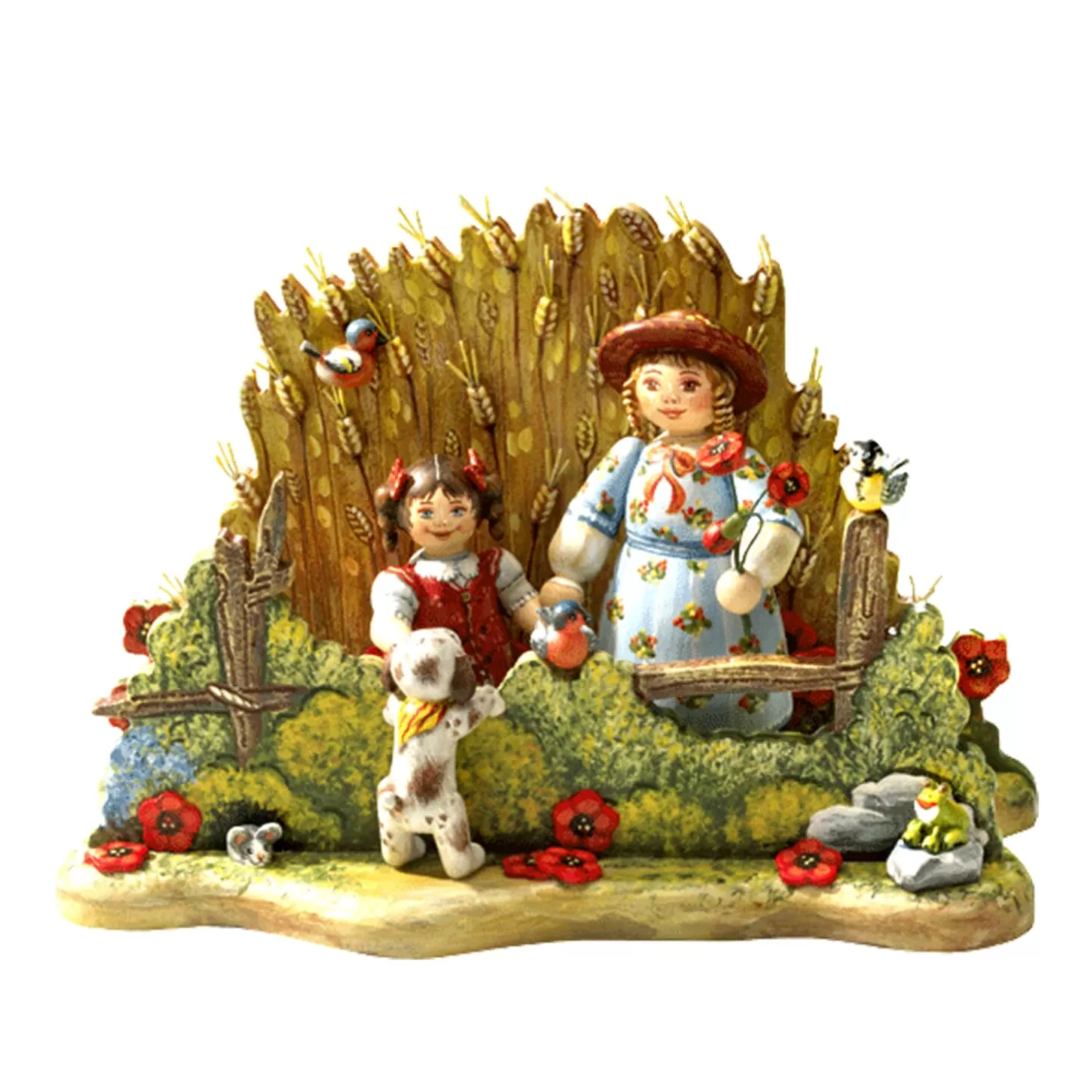 Kindertraum Children's Dreams Collection>Golden Cornfield, Annual Figurine 2009