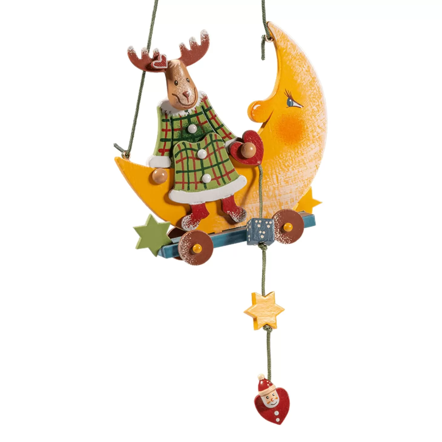 * Wood Tree Decorations>Heavenly Moonride