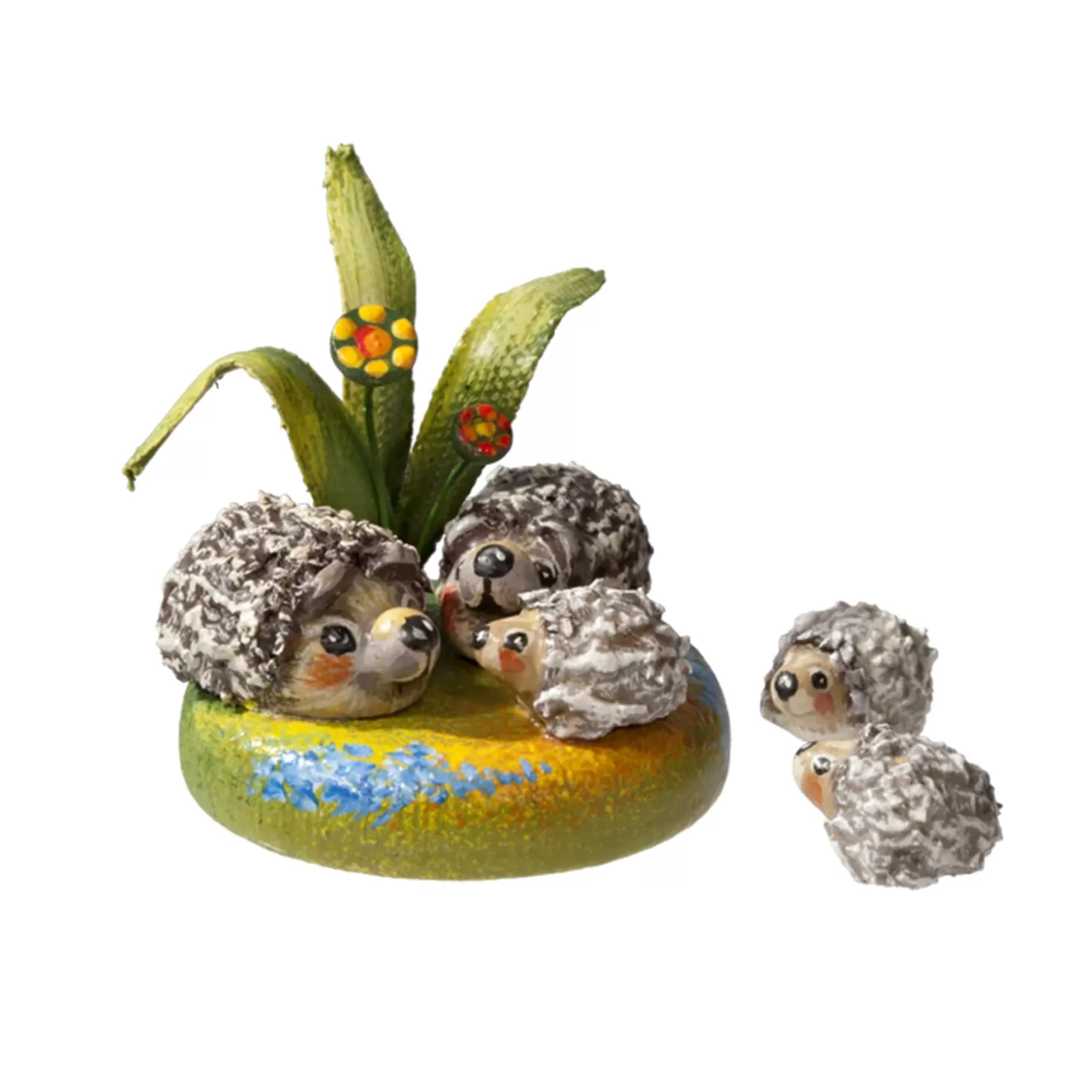 Kindertraum Children's Dreams Collection>Hedgehog Family