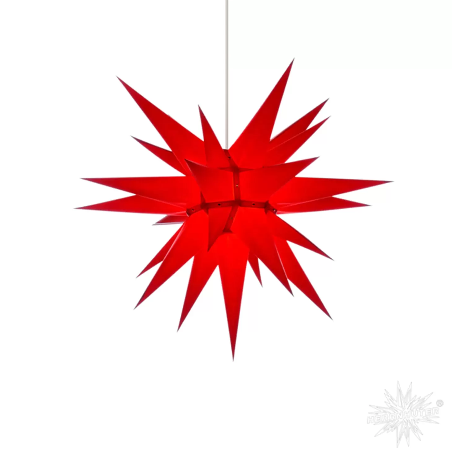 Herrnhuter Sterne Stars>Herrnhuter Paper Star, Red, 23.6Inch