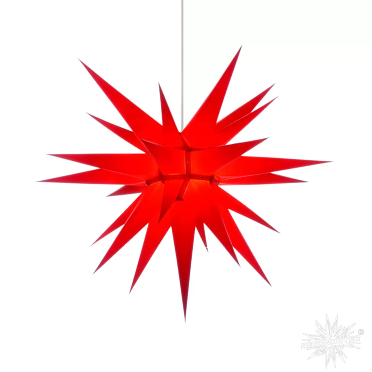 Herrnhuter Sterne Stars>Herrnhuter Paper Star, Red, 27.6Inch