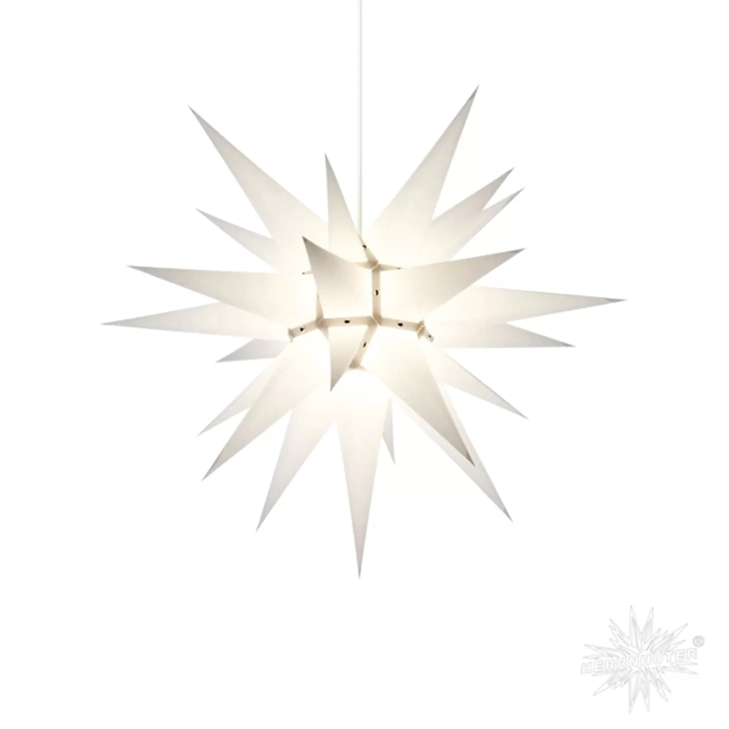 Herrnhuter Sterne Stars>Herrnhuter Paper Star, White, 23.6Inch