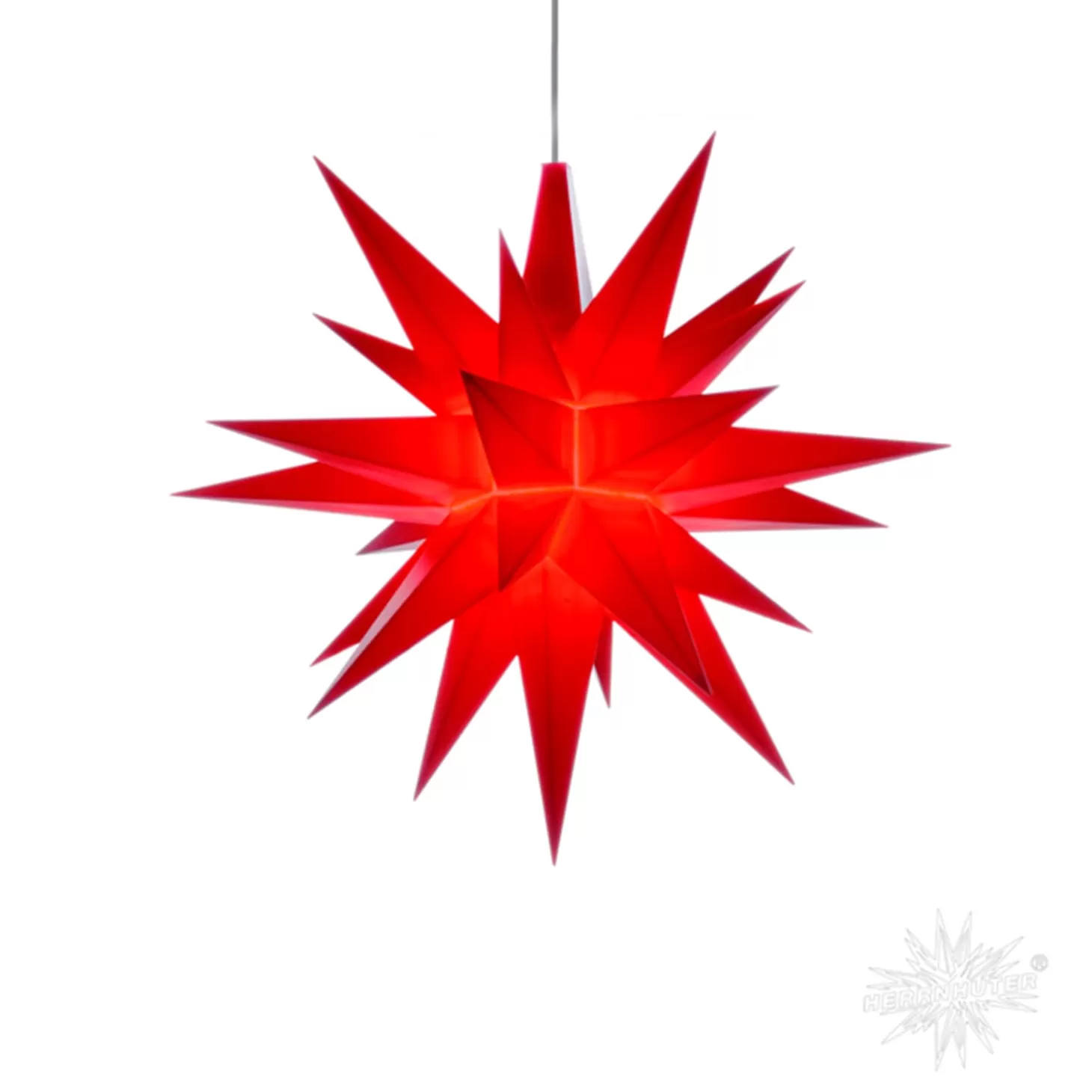 Herrnhuter Sterne Stars>Herrnhuter Star Red, 5.12Inch, Plastic