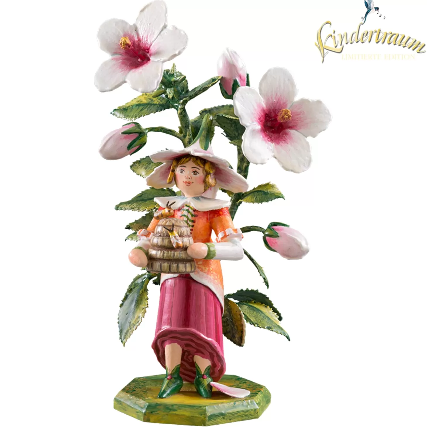 Kindertraum Children's Dreams Collection>Hibiscus Girl Annual Figurine 2017