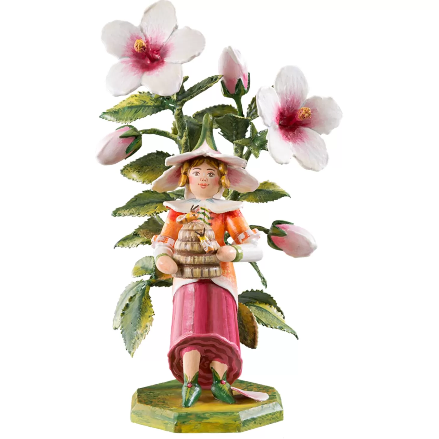 Kindertraum Children's Dreams Collection>Hibiscus Girl Annual Figurine 2017