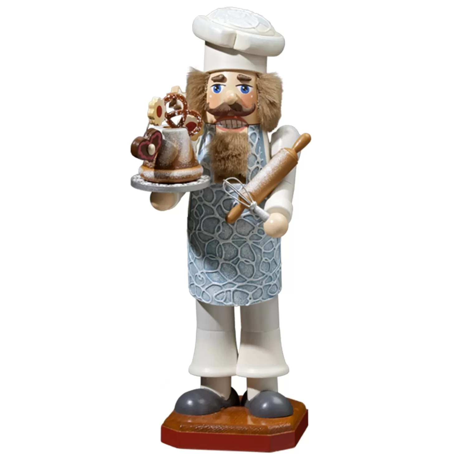 * Nutcrackers>Holzknackl "Baker", 11 Inch