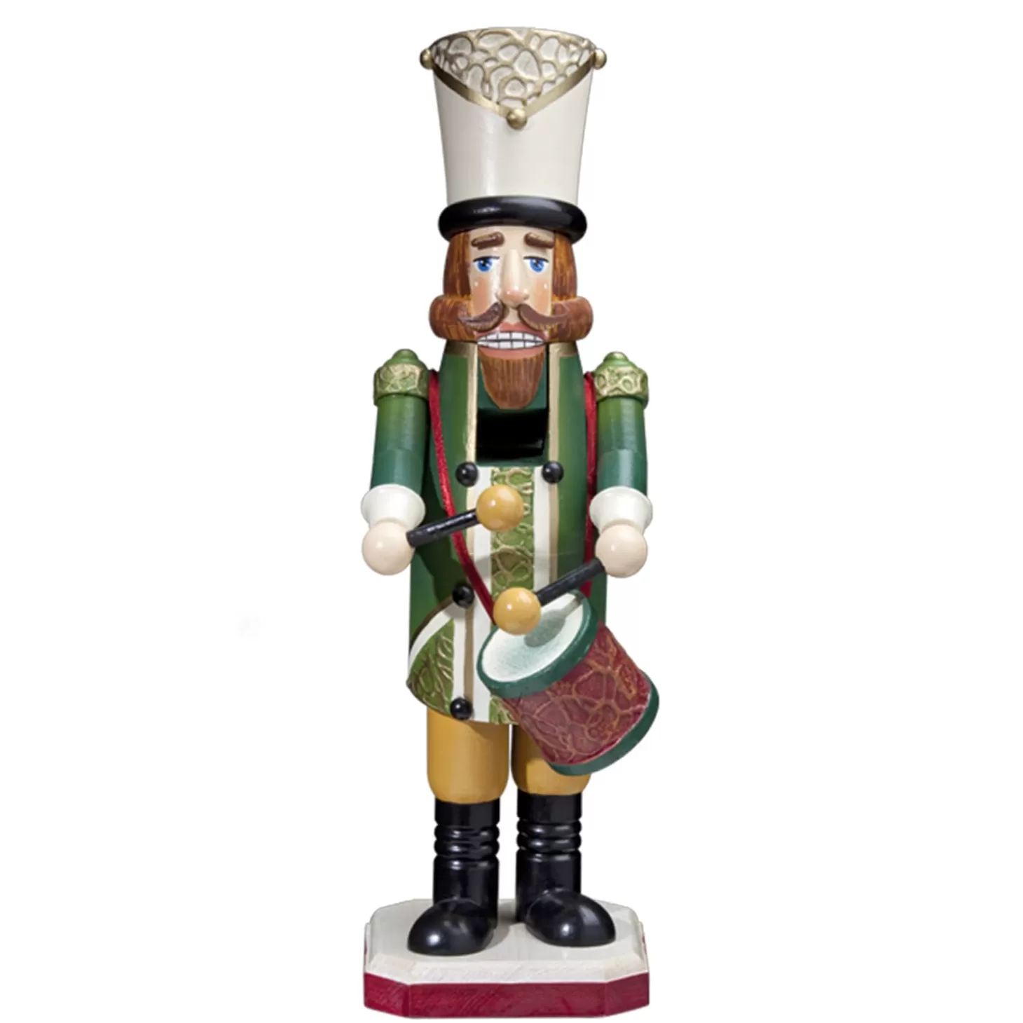 * Nutcrackers>Holzknackl "Drummer", 11.4 Inch