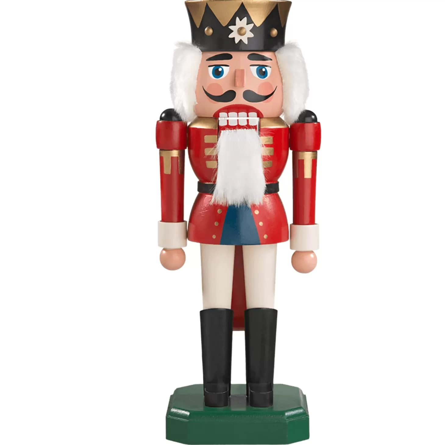 * Nutcrackers>Holzknackl "King", 10.2 Inch