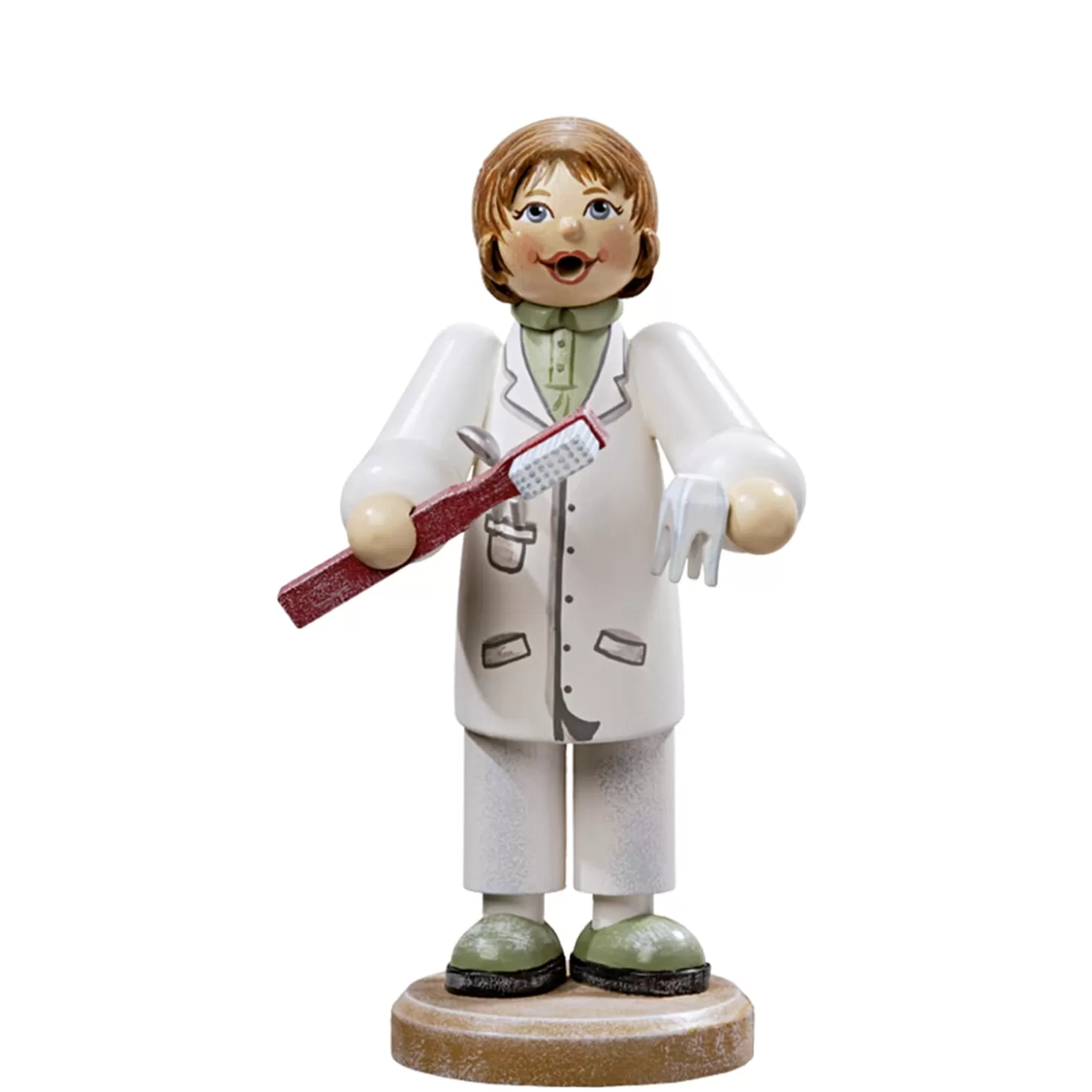 * Incense Smokers>Holzknoddl "Dentist", Incense Smoker