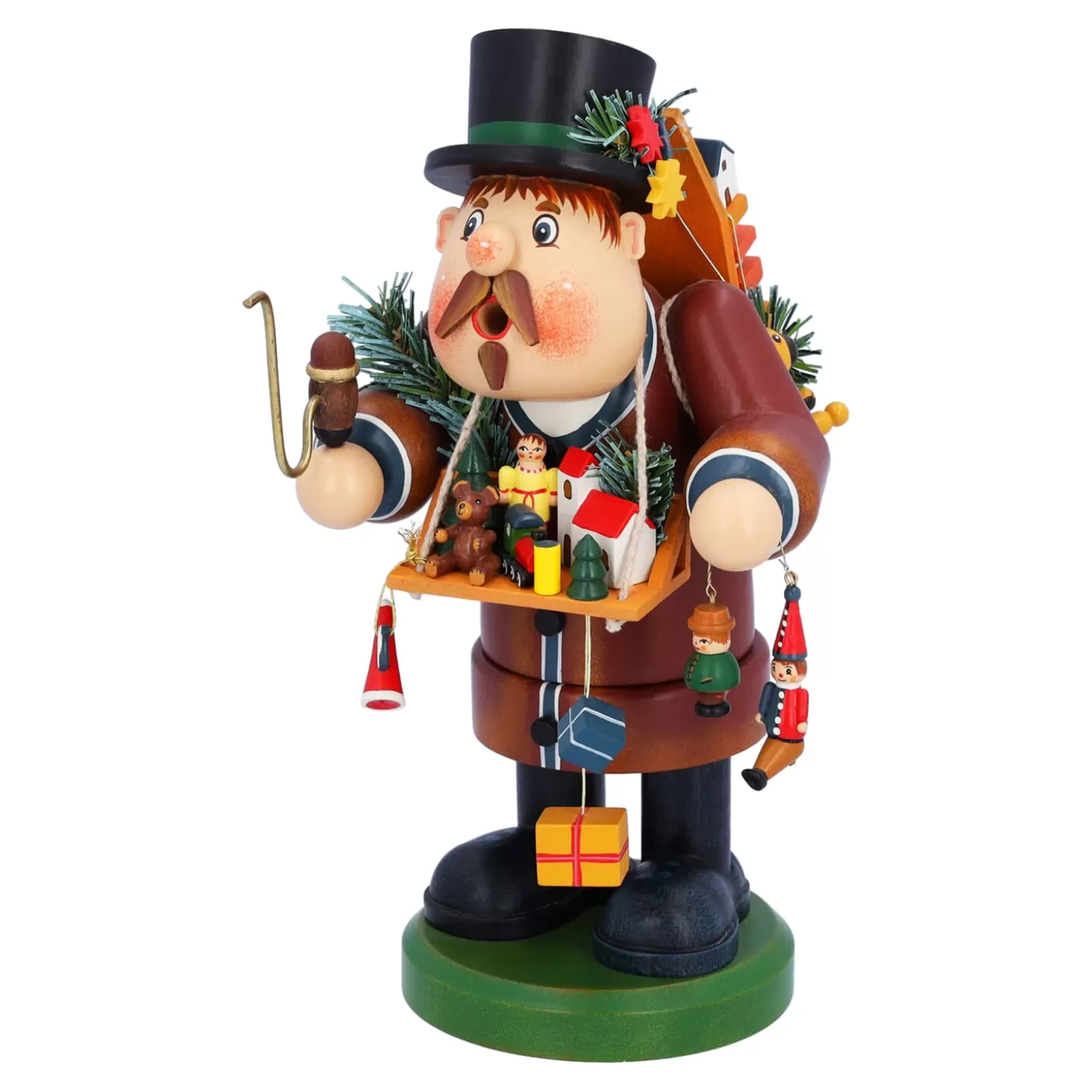 * Incense Smokers>Holzknoddl "Toy Peddler", Incense Smoker