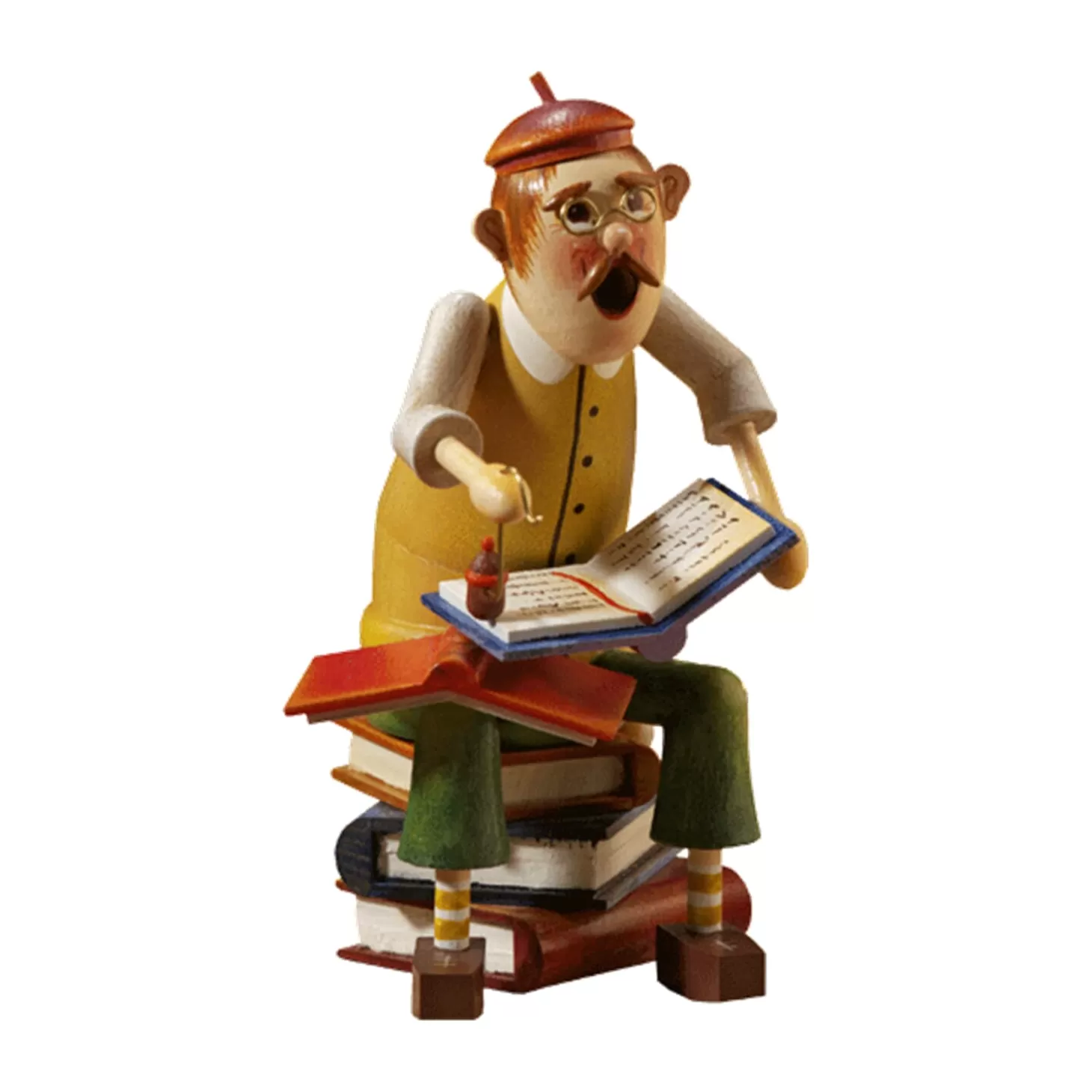 * Incense Smokers>Holzmannl "Bookworm", Incense Smoker