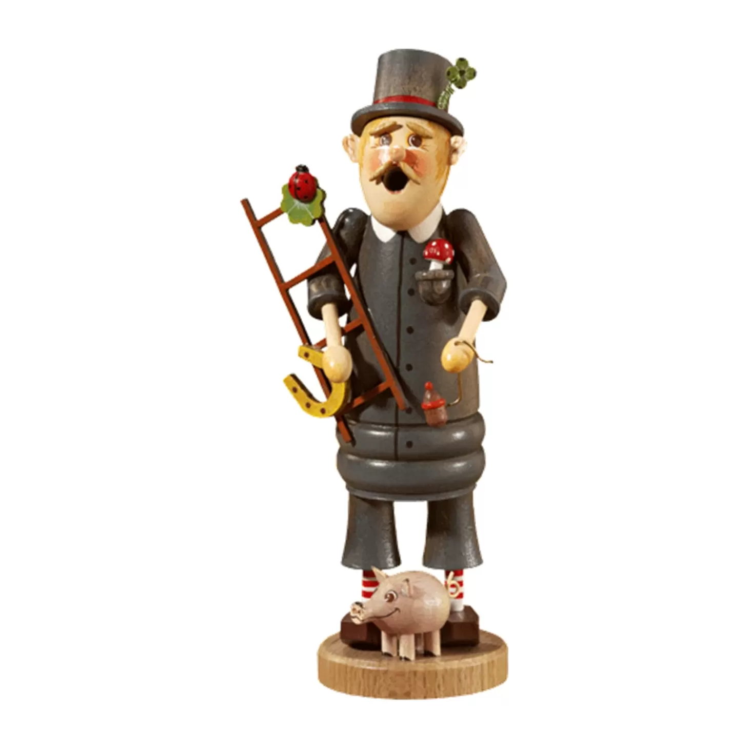 * Incense Smokers>Holzmannl "Chimney Sweep", Incense Smoker