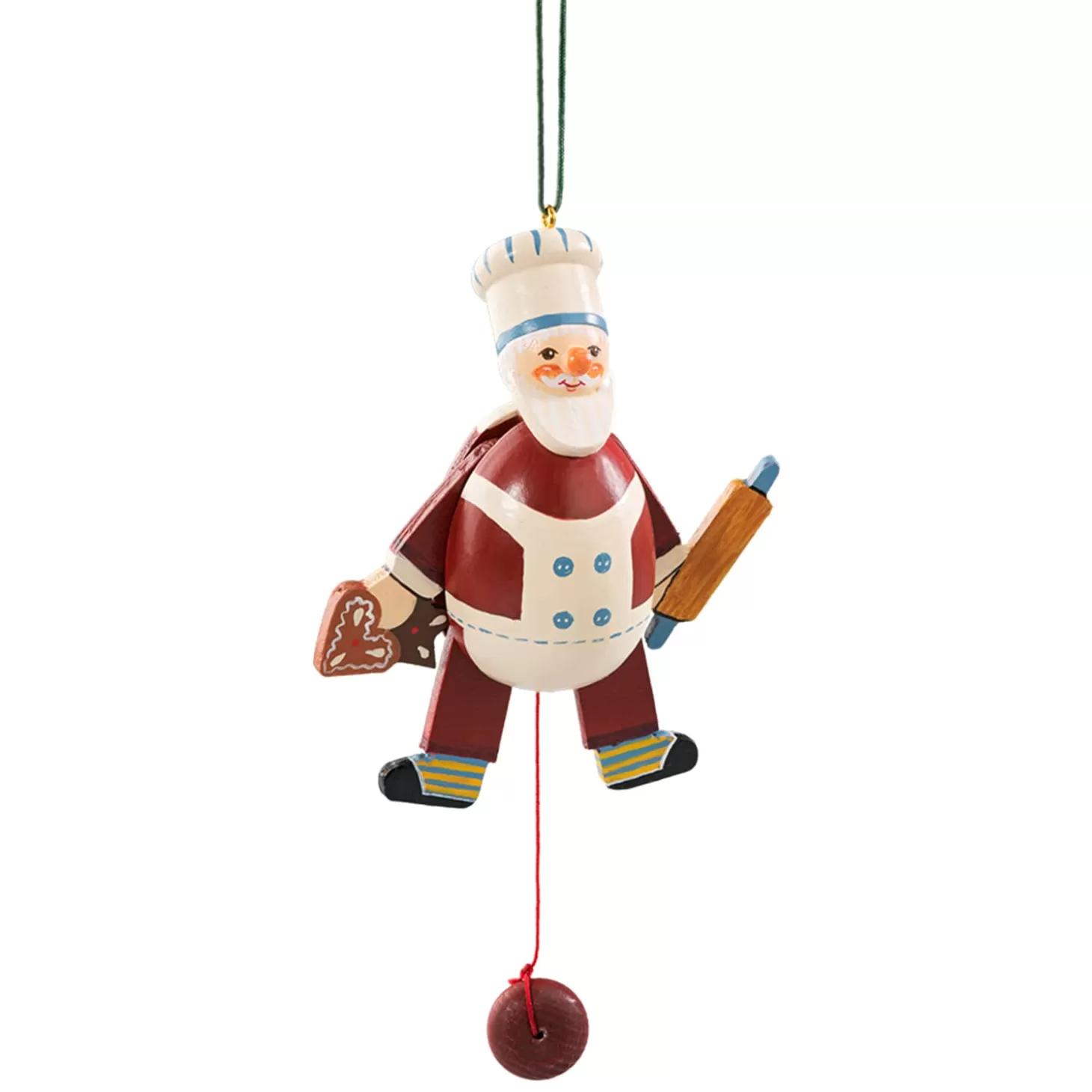 * Wood Tree Decorations>Jumping Jack Baker