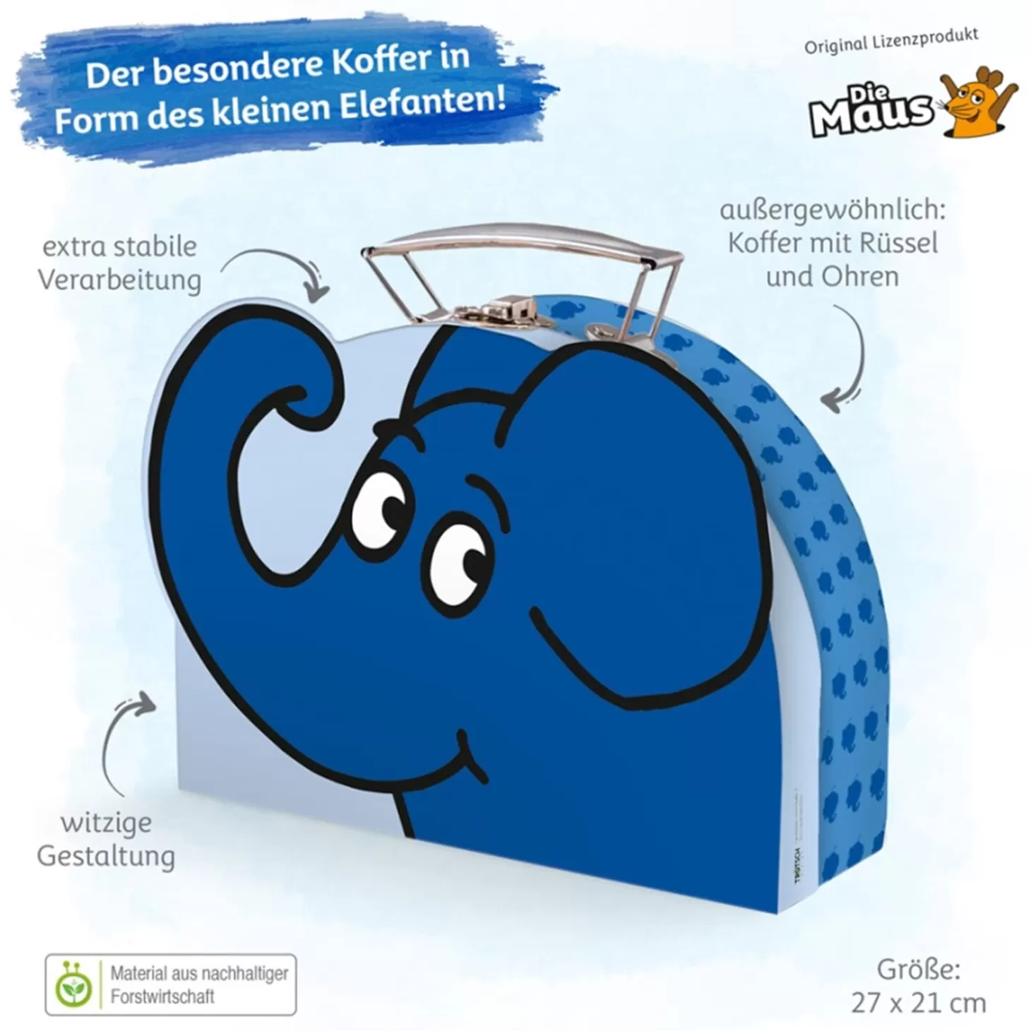 Trötsch Verlag Toys>Kids Suitcase "The Elephant"