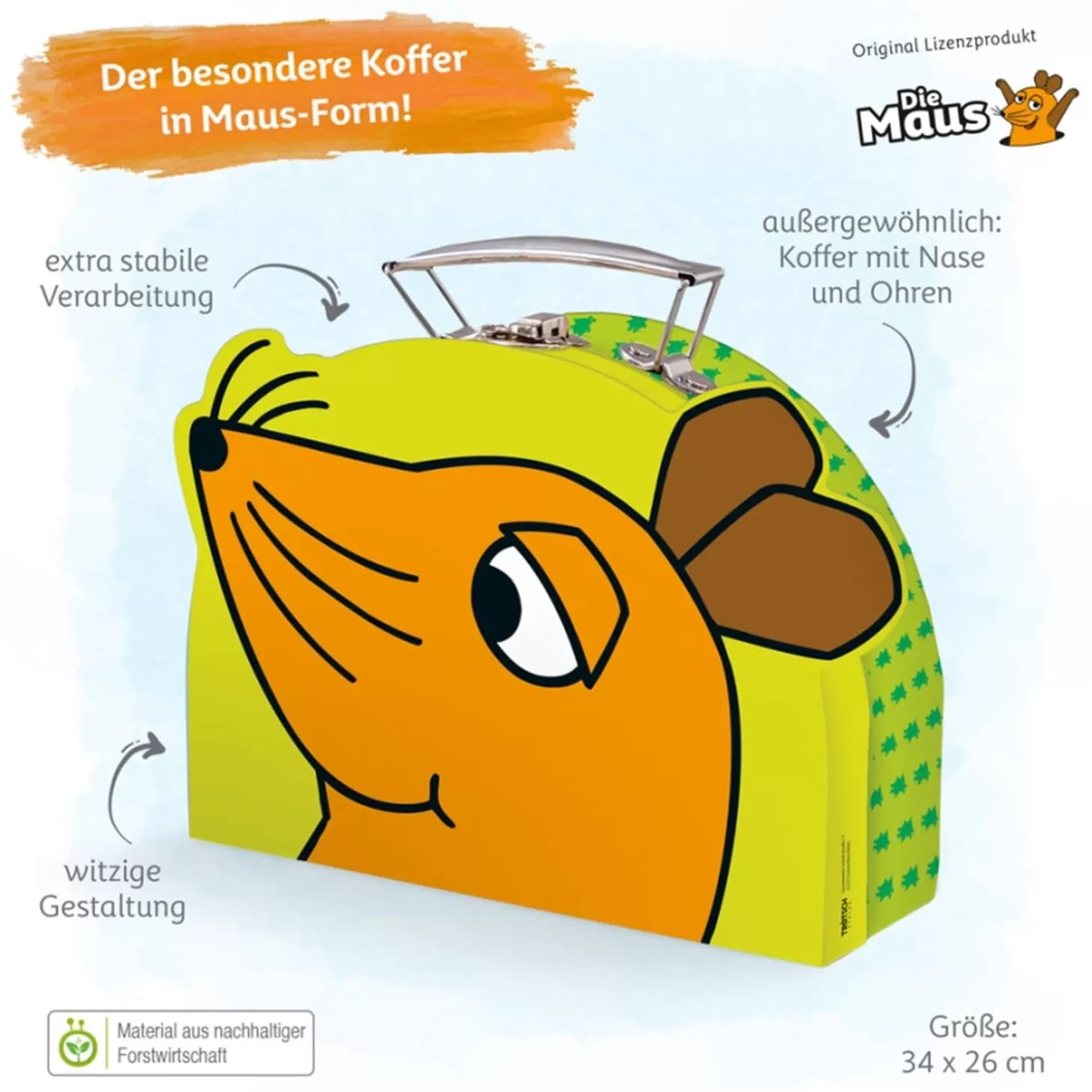 Trötsch Verlag Toys>Kids Suitcase "The Mouse"