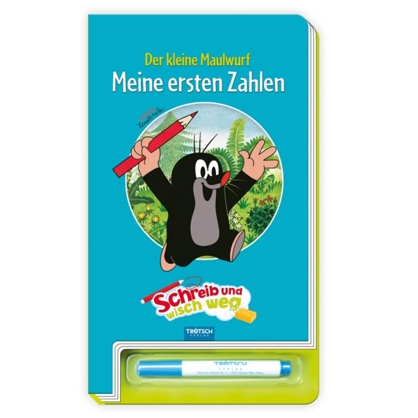 Trötsch Verlag Toys>Learning Booklet "The Little Mole" Numbers