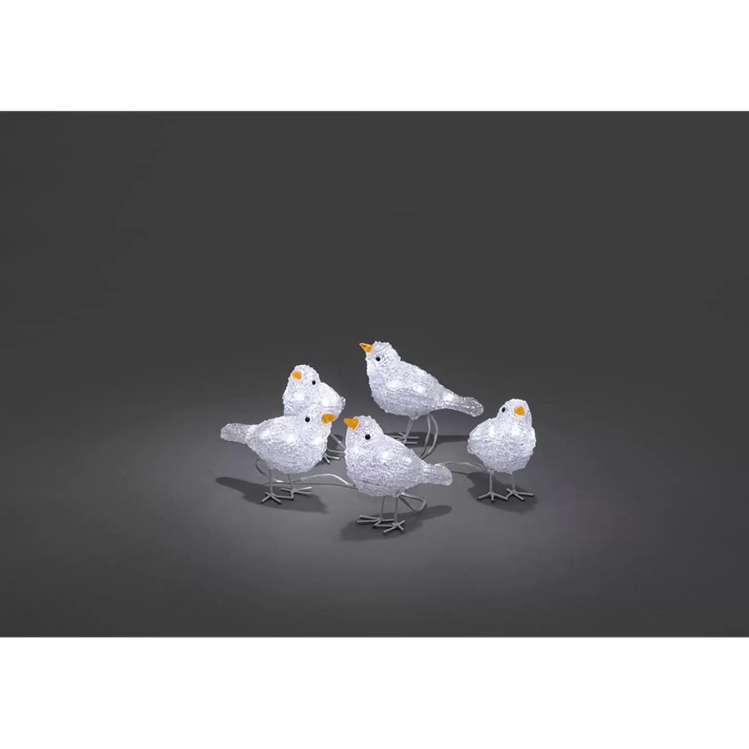 KONSTSMIDE Outdoor Lights>Led Acryl Birds 5 Pieces