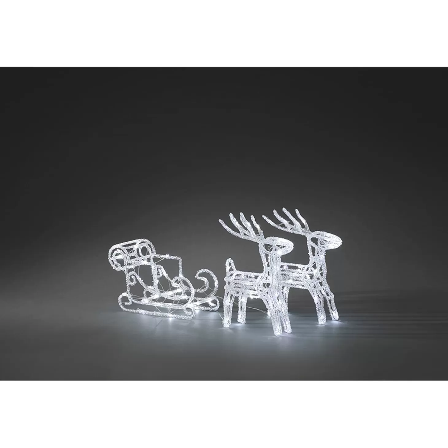 KONSTSMIDE Outdoor Lights>Led Acryl Sledge With Reindeer