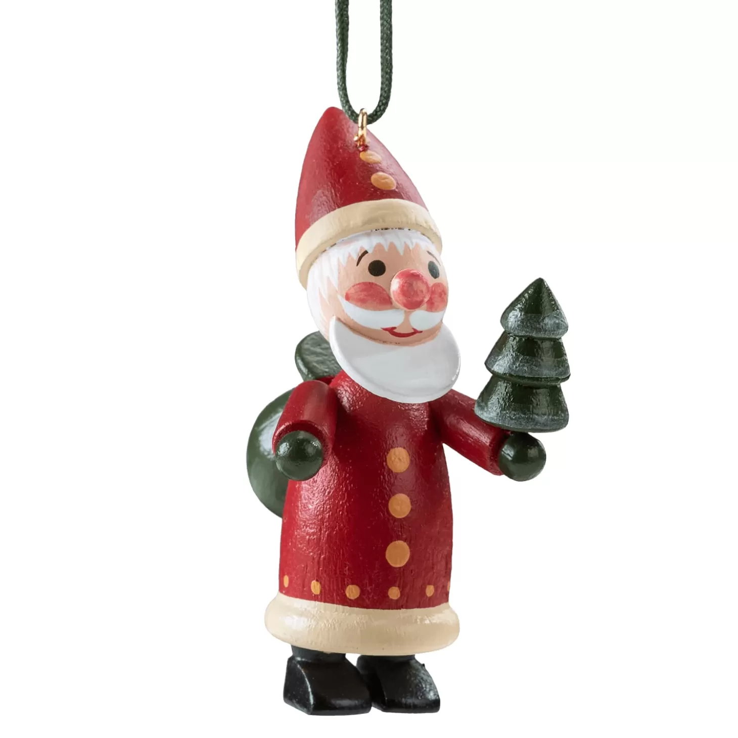 * Wood Tree Decorations>Little Santa