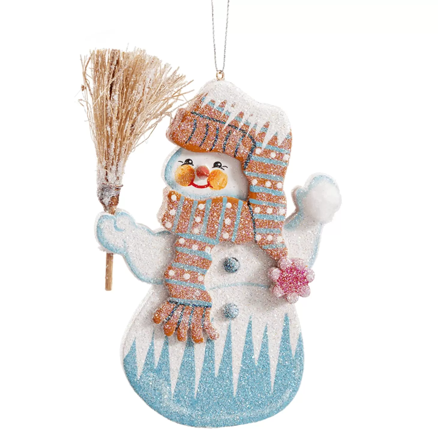 * Wood Tree Decorations>Lucky Snowman