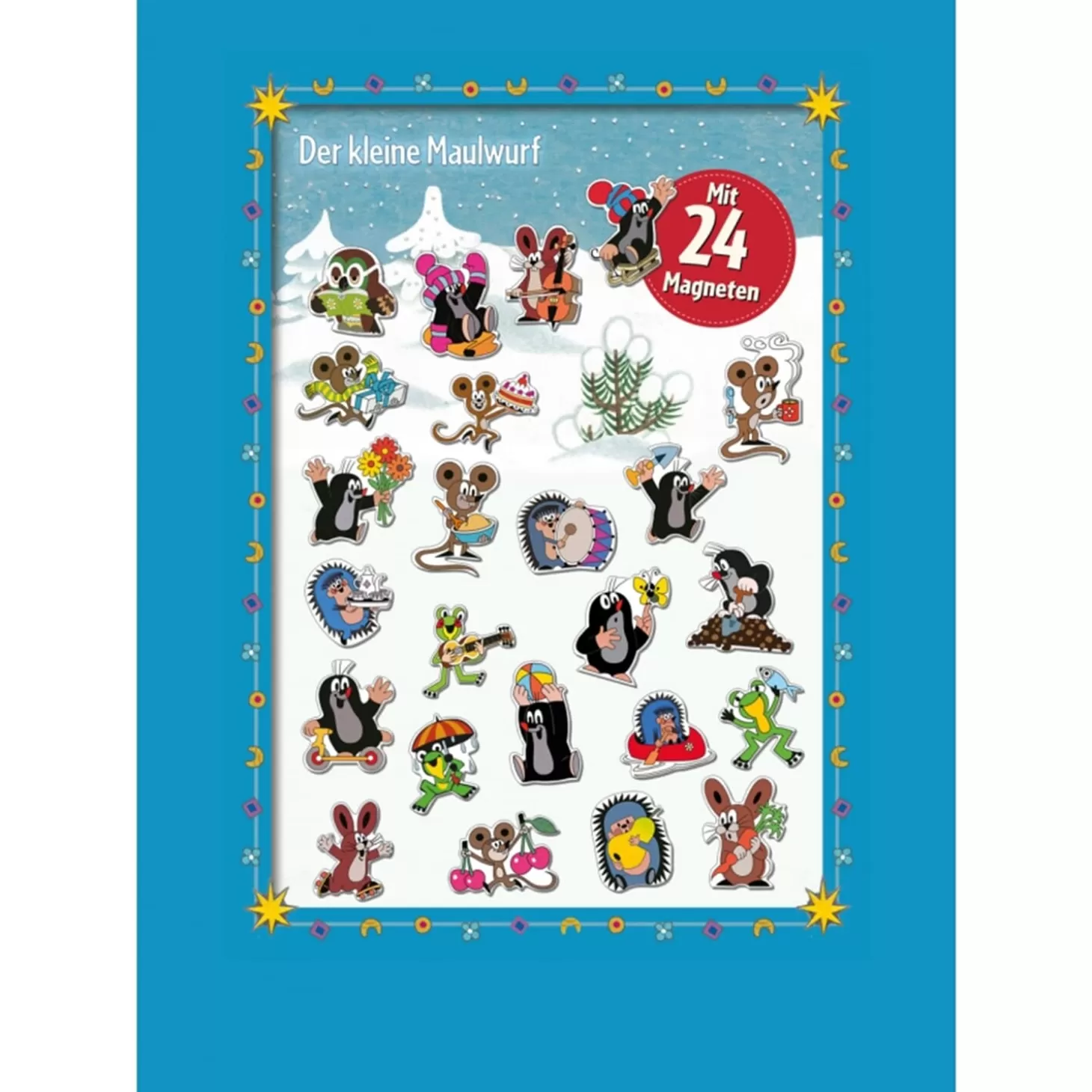 Trötsch Verlag The Little Mole "Kretek">Magnet Advent Calendar "The Little Mole"