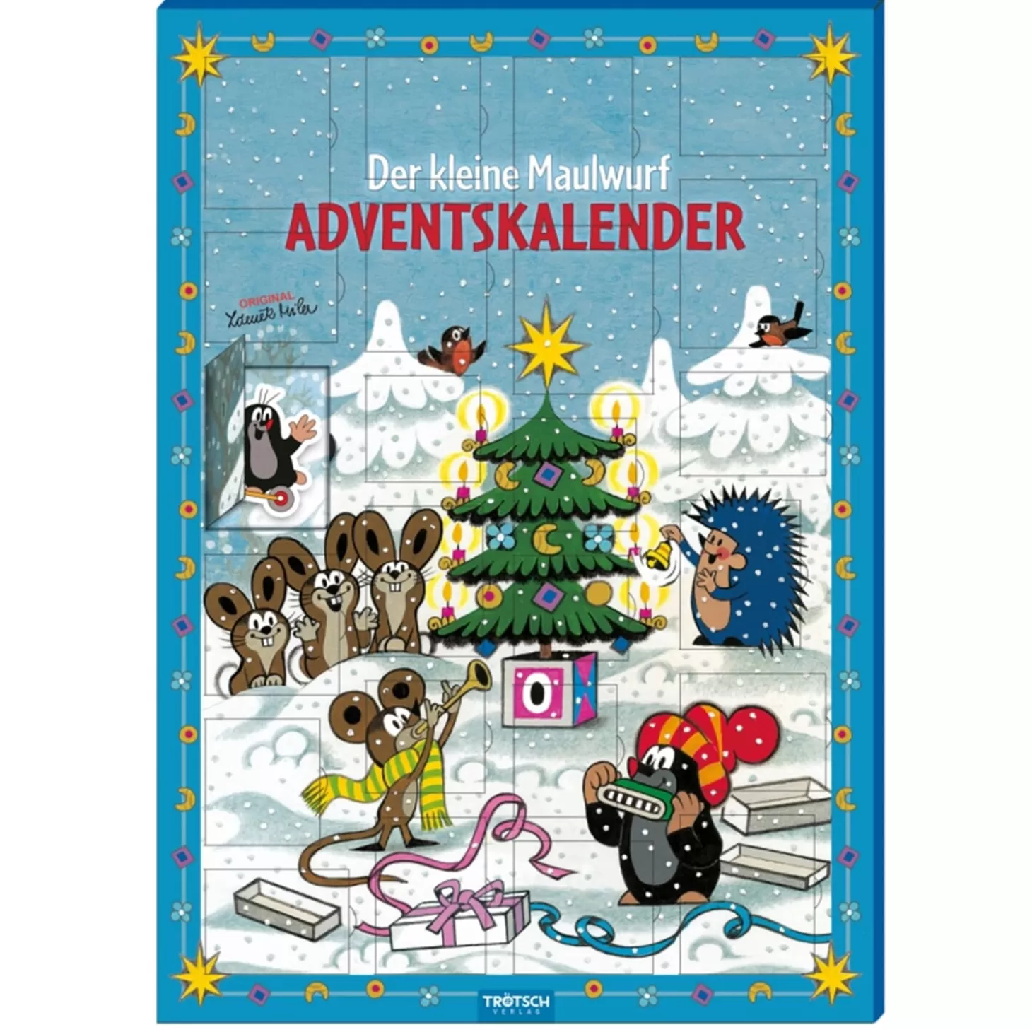 Trötsch Verlag The Little Mole "Kretek">Magnet Advent Calendar "The Little Mole"