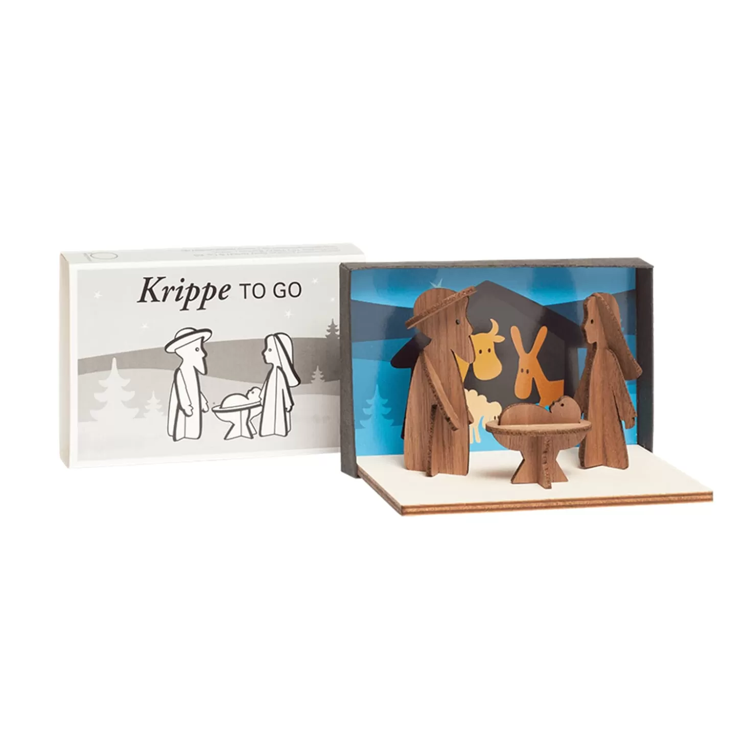 designimdorf Nativity Scenes>Mini Nativity Scene "To Go"