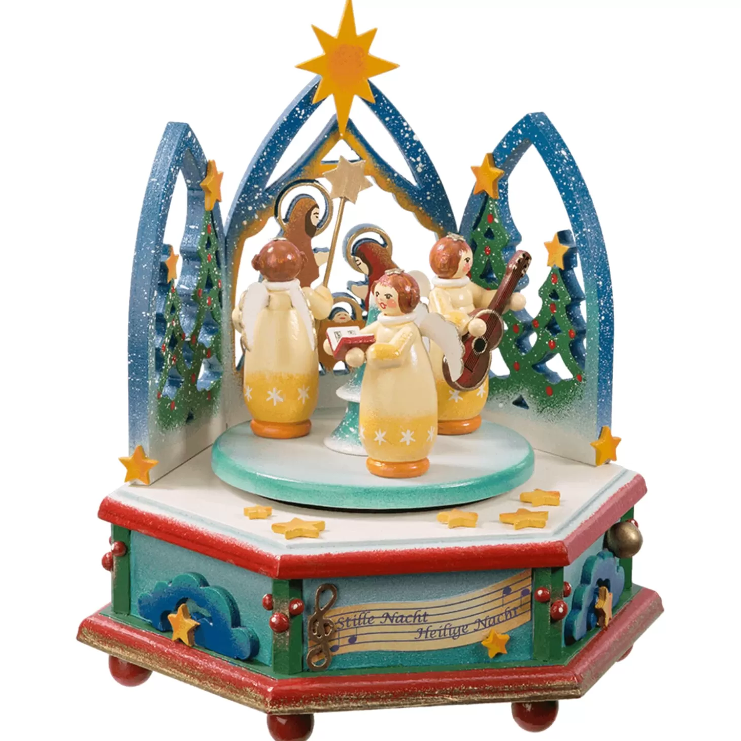 * Music Boxes>Music Box "Angel Trio" Special Edition "Silent Night"