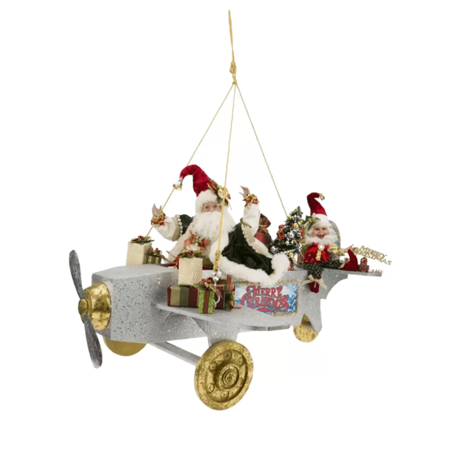 * Hanging Decorations>Northpole Airline With Santa