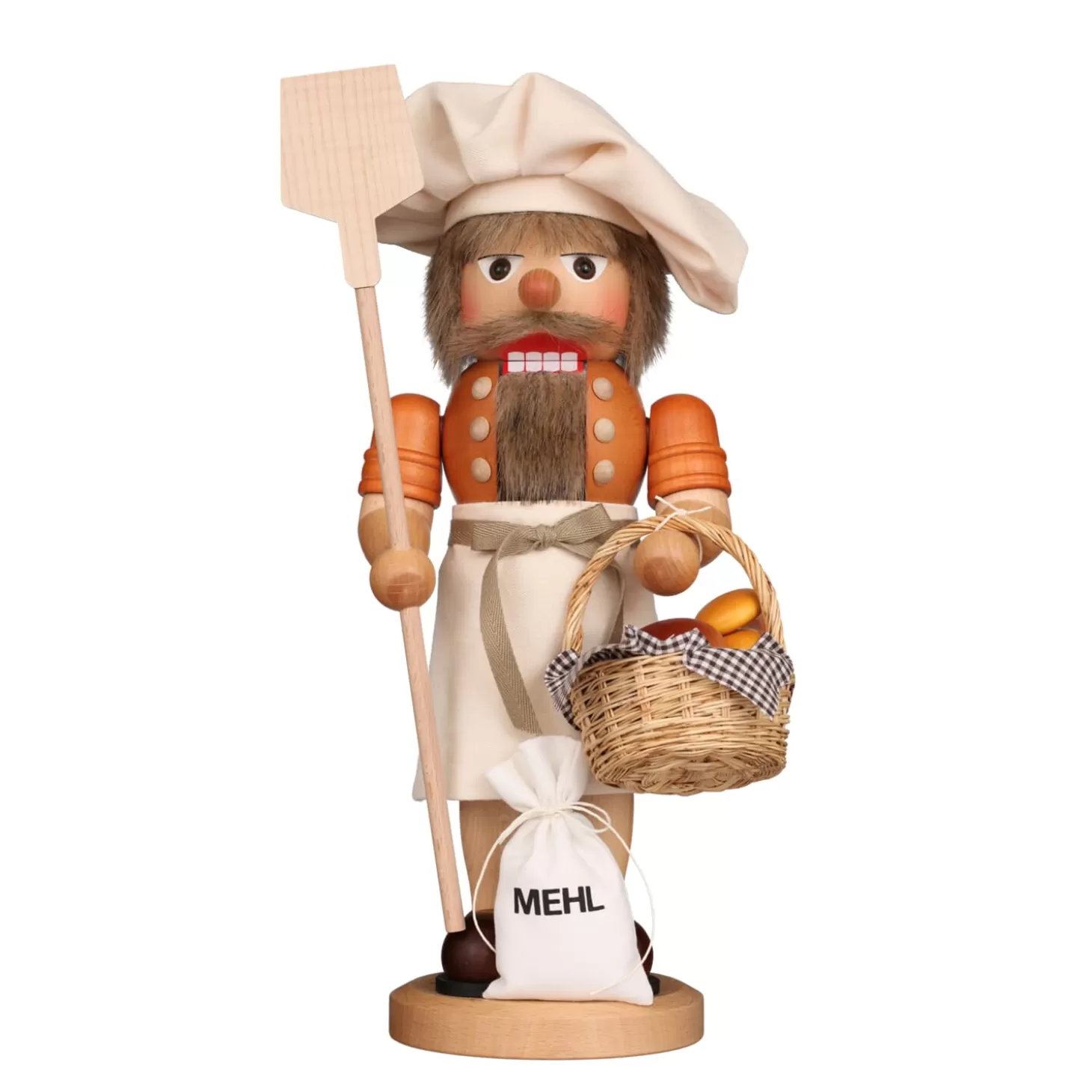 Christian ULBRICHT Nutcrackers>Nutcracker "Baker", Natural, 15.4Inch