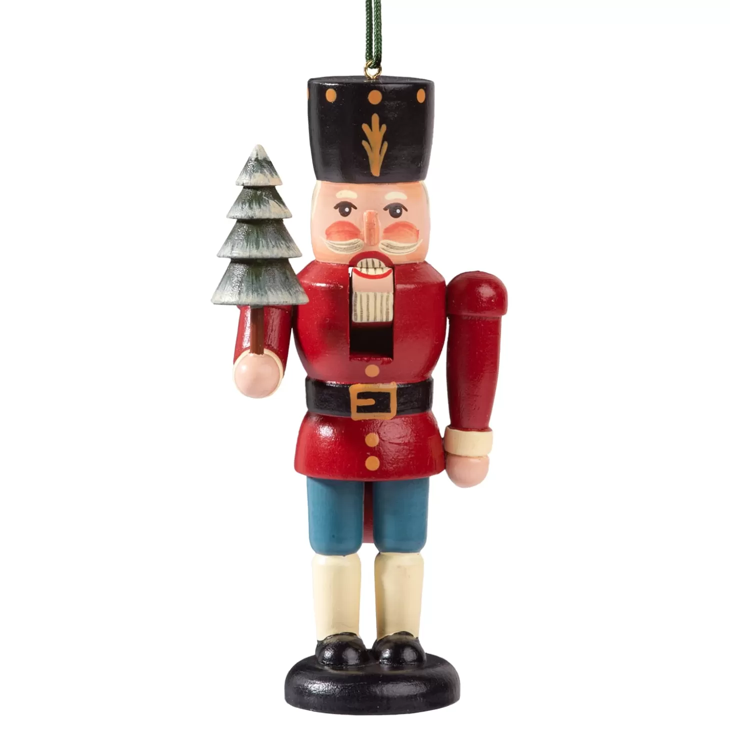 * Wood Tree Decorations>Nutcracker "Country"