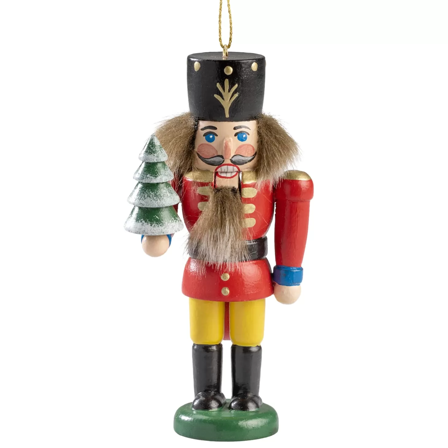 * Wood Tree Decorations>Nutcracker "Country"