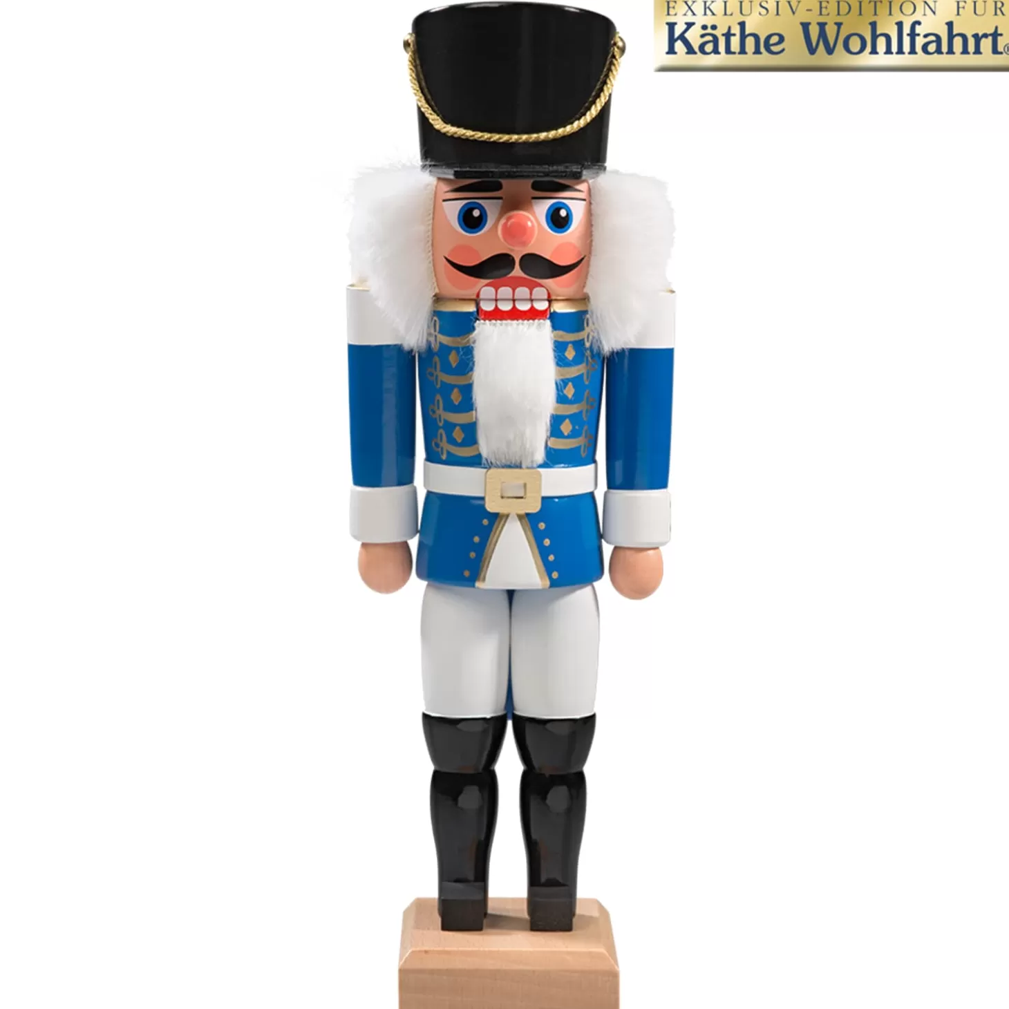 HODREWA Nutcrackers>Nutcracker "Hussar" Blue, 10.6 Inch