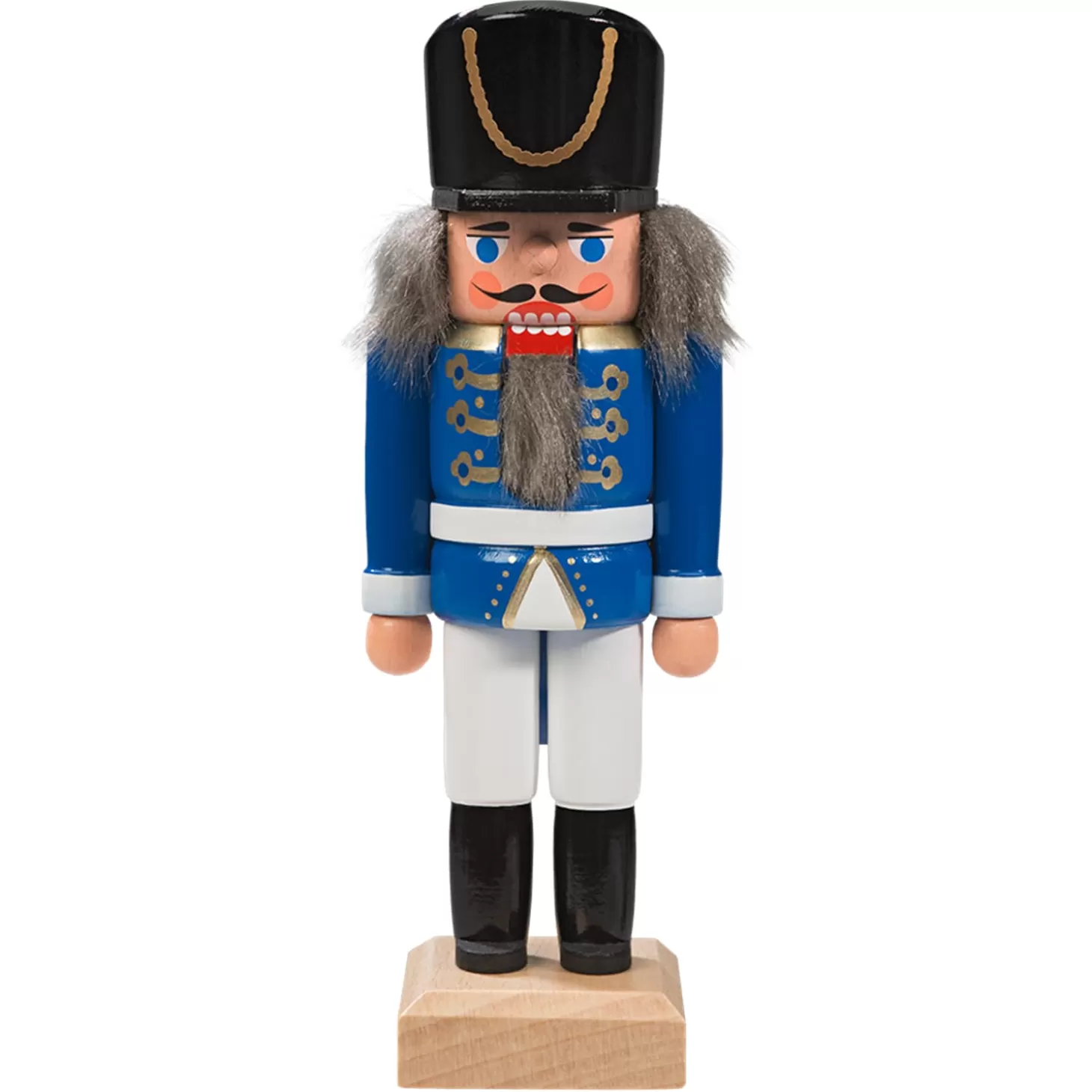 HODREWA Nutcrackers>Nutcracker "Hussar" Blue, 5.7 Inch